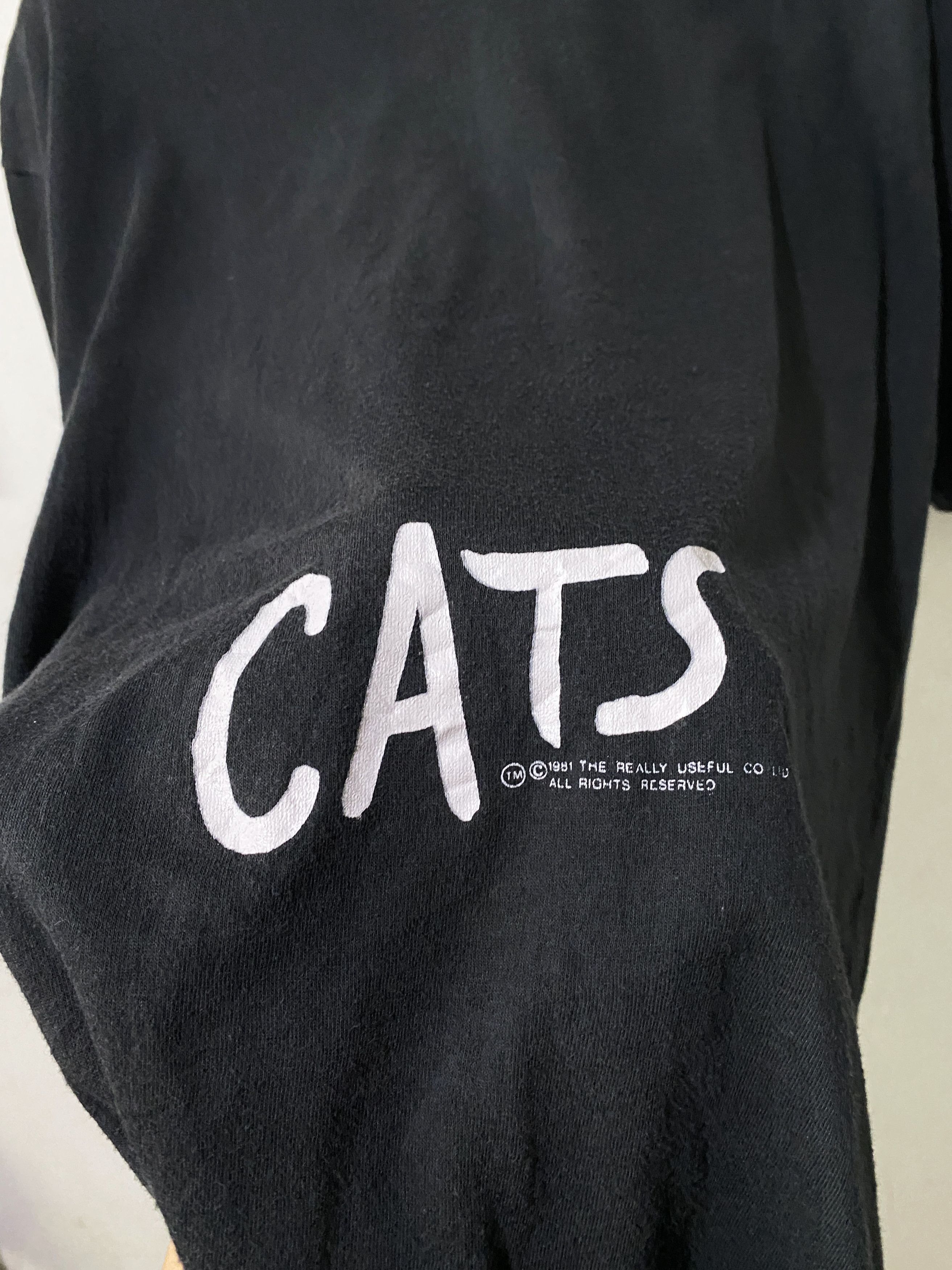 Vintage Vintage 80s Cats Andrew Lloyd Webber Shirt Size US M / EU 48-50 / 2 - 4 Thumbnail