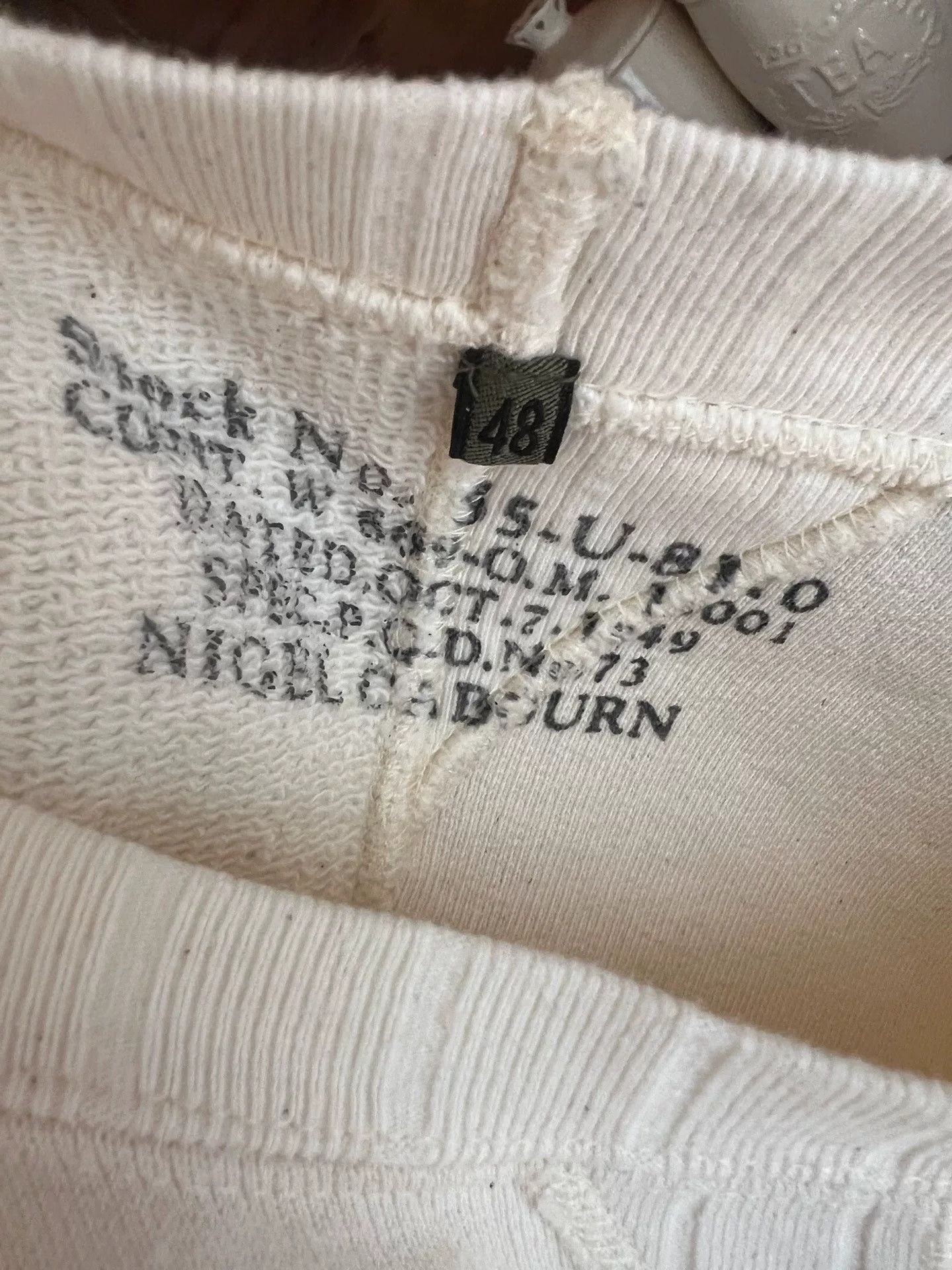 Nigel Cabourn Nigel Cabourn Vintage British Army Training Sweatshirt Size US M / EU 48-50 / 2 - 8 Thumbnail