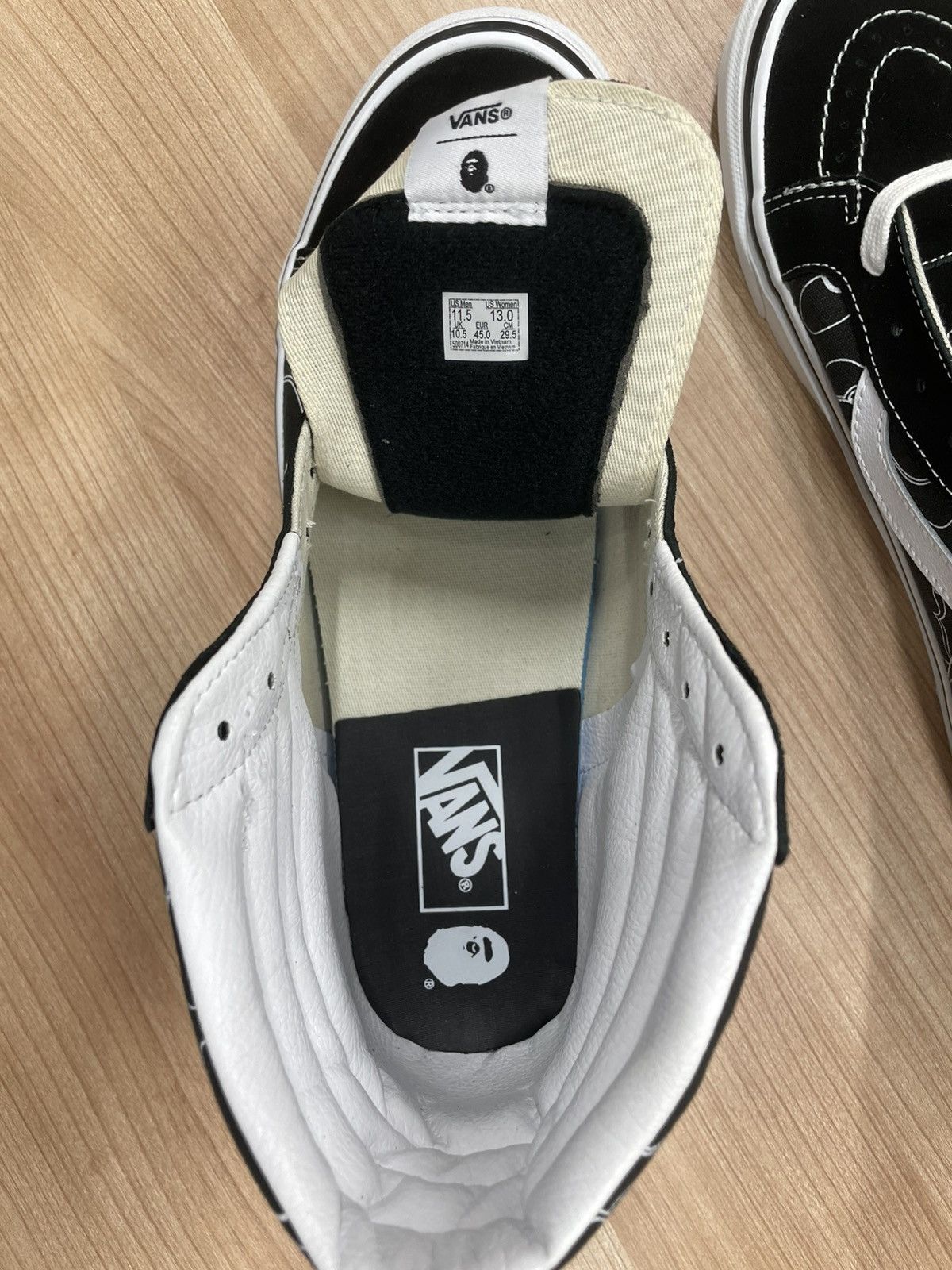 Bape × Vans VANS LINE ABC CAMO SK8-HI 38 DX Size US 11.5 / EU 44-45 - 2 Thumbnail