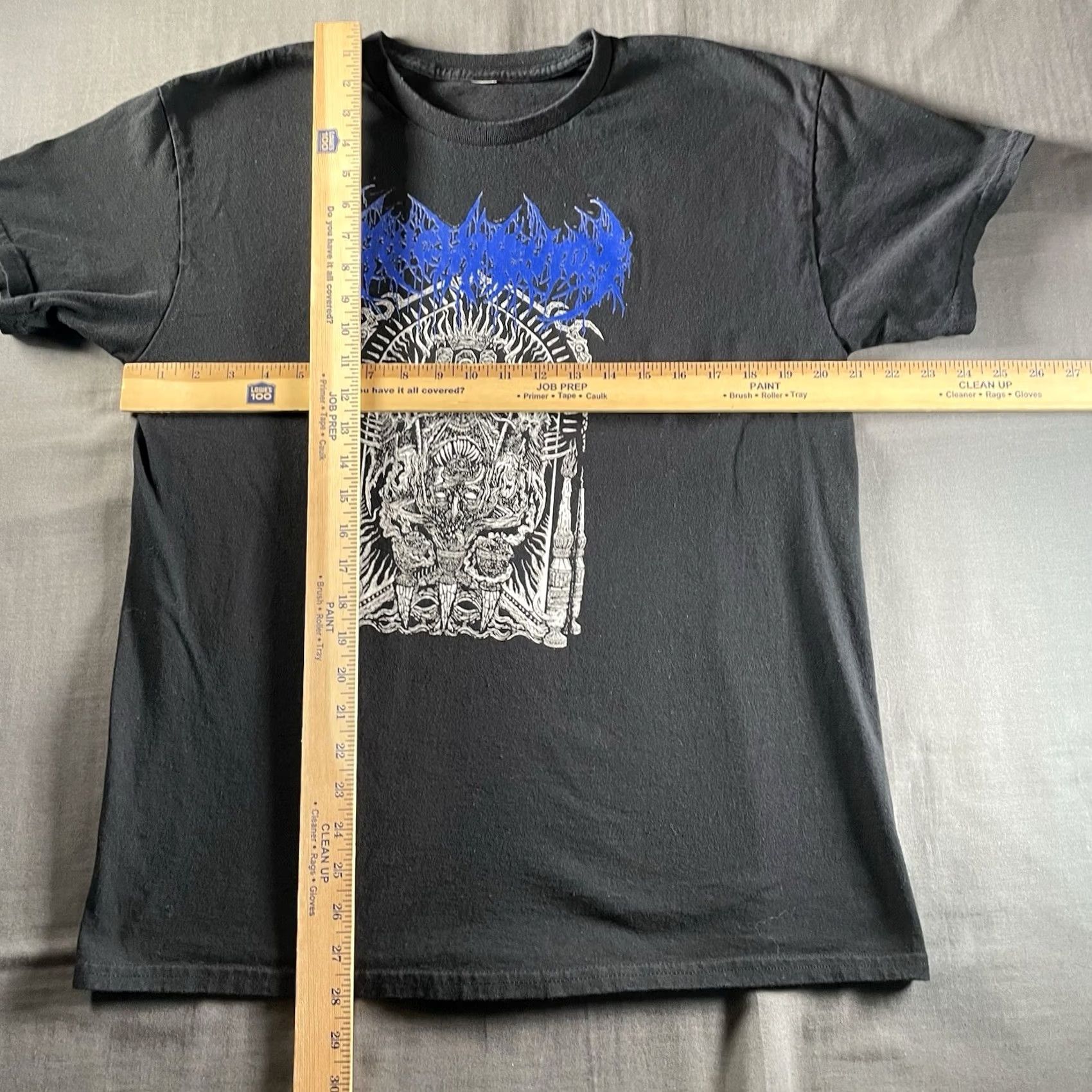 Vintage VINTAGE Cruciamentum Shirt Mens L Black Band Tee Death Metal UK Mens Size US L / EU 52-54 / 3 - 5 Thumbnail