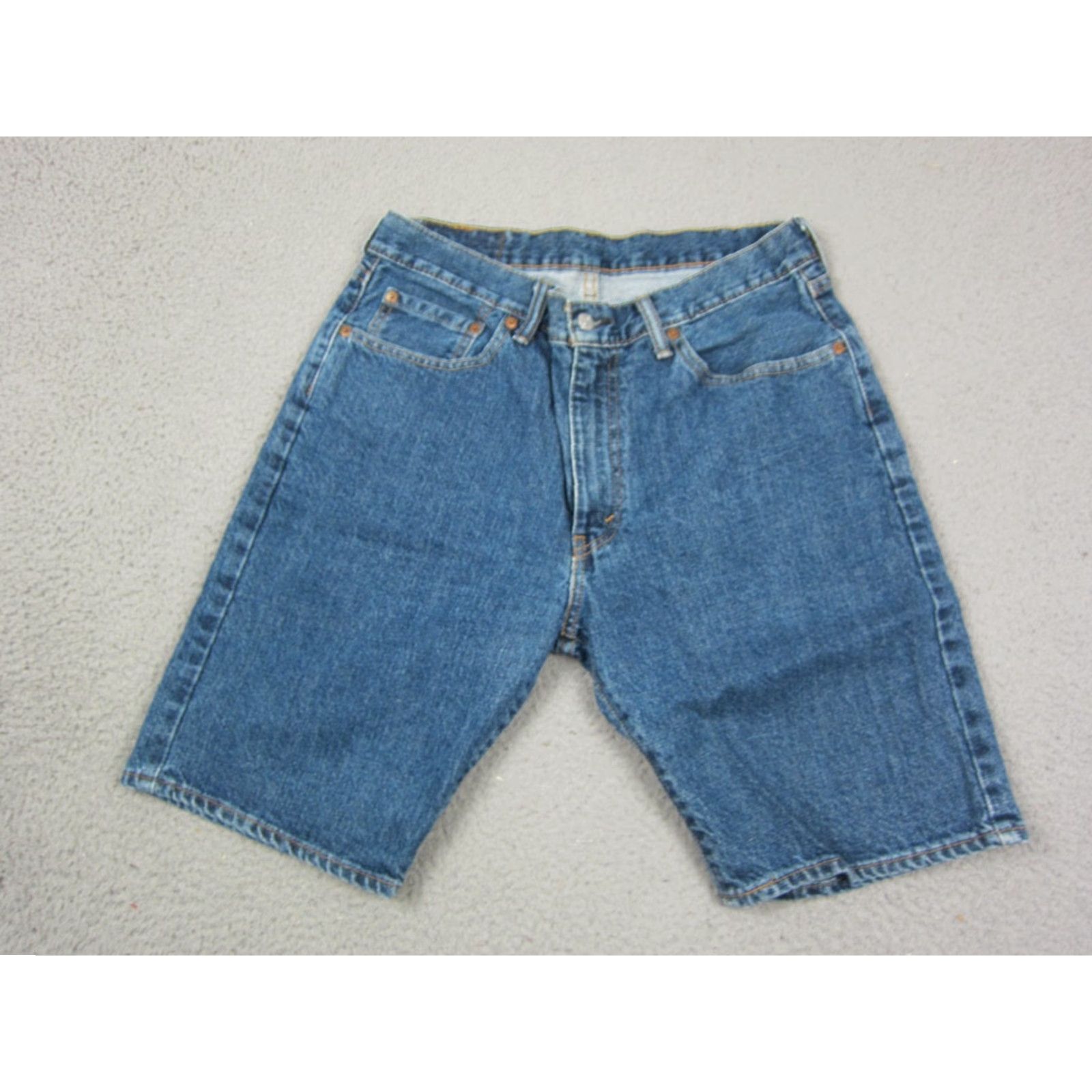 Levi's VINTAGE Levi's 505 Shorts Mens 33 Blue Denim 90s Jeans Jorts Casual Workwear Size US 33 - 2 Thumbnail
