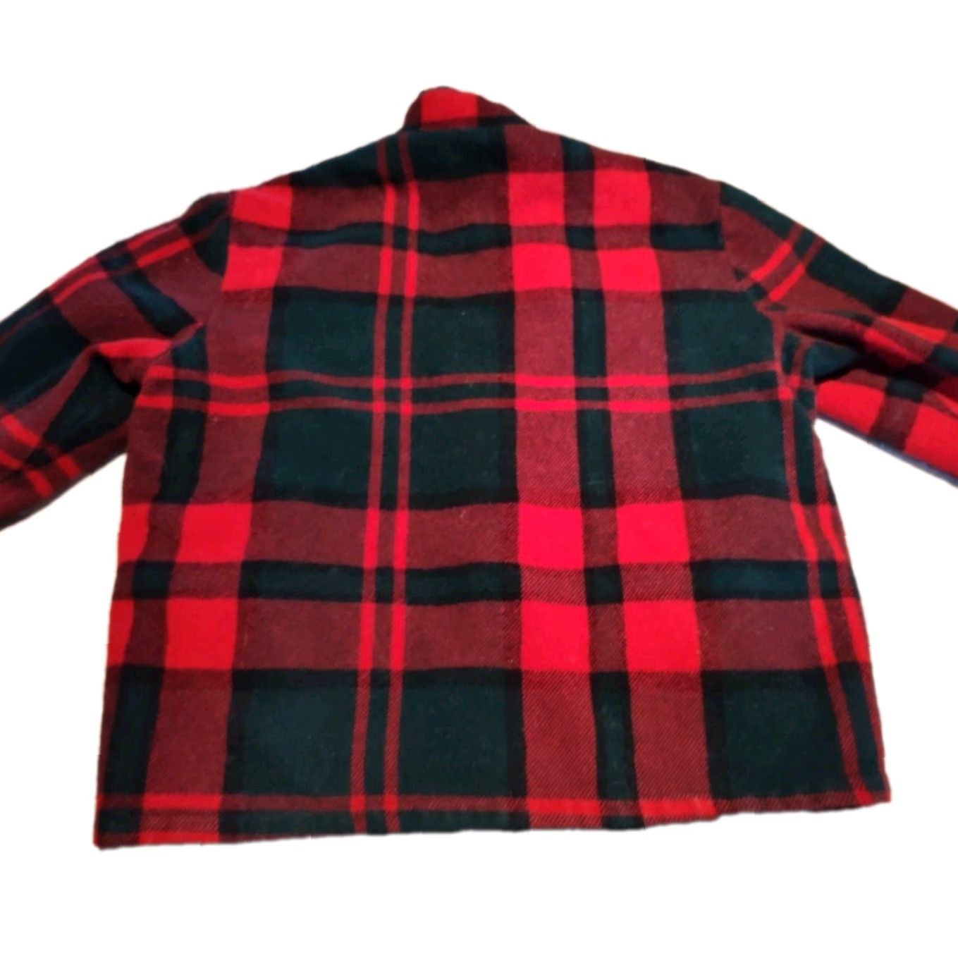 Vintage VTG Woolrich Plaid Wool Jacket Heavy Wool 60s Chore Coat Mens XL Lined Rare Classic Vintage Size US XL / EU 56 / 4 - 2 Thumbnail