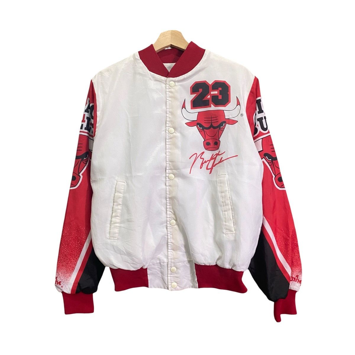 Chalk Line VTG 90s Michael Jordan Chicago Bulls Chalk Line Fanimation Size US S / EU 44-46 / 1 - 2 Thumbnail