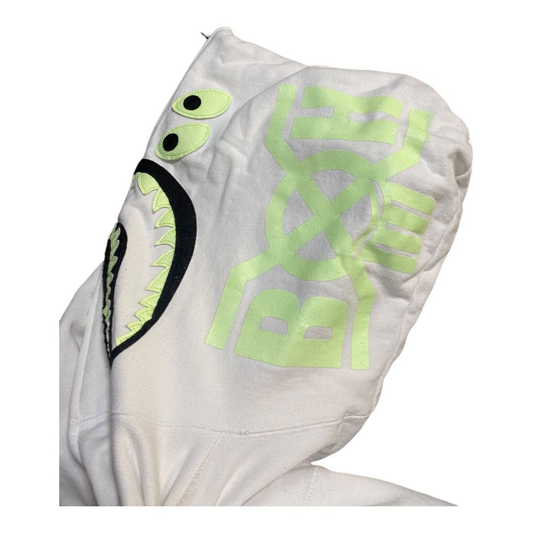 Bape BAPE Bounty hunter shark full zip up white Size US XL / EU 56 / 4 - 3 Thumbnail