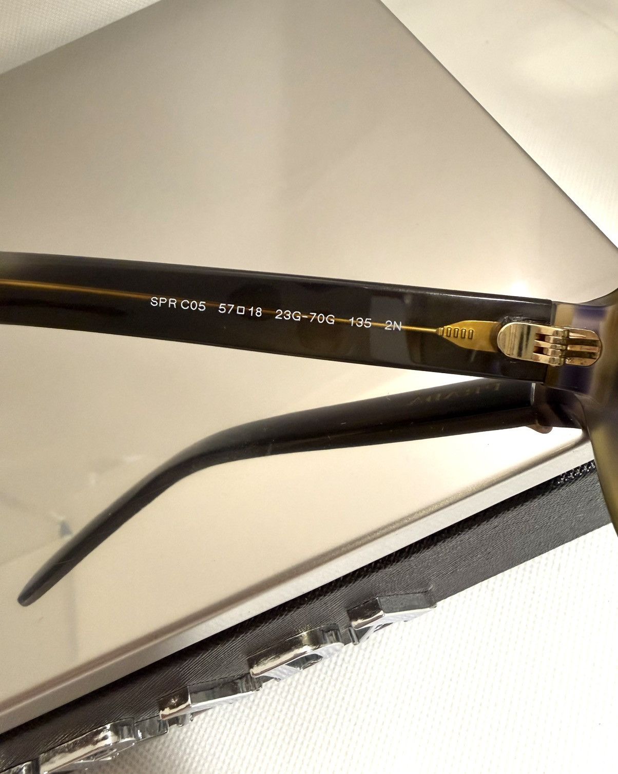 Prada NEW Prada Symbole sunglasses PR C05S 23G70G Size ONE SIZE - 9 Thumbnail