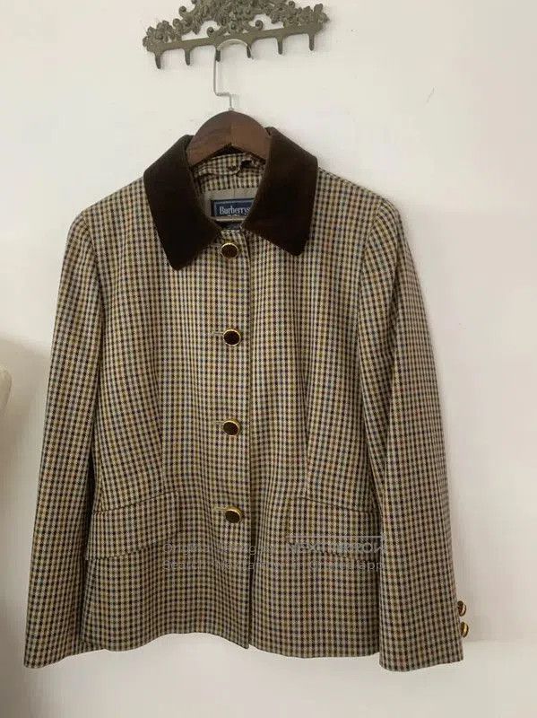 Burberry Burberry Brown Wool Blend Dress Size M. Size M / US 6-8 / IT 42-44 - 3 Thumbnail