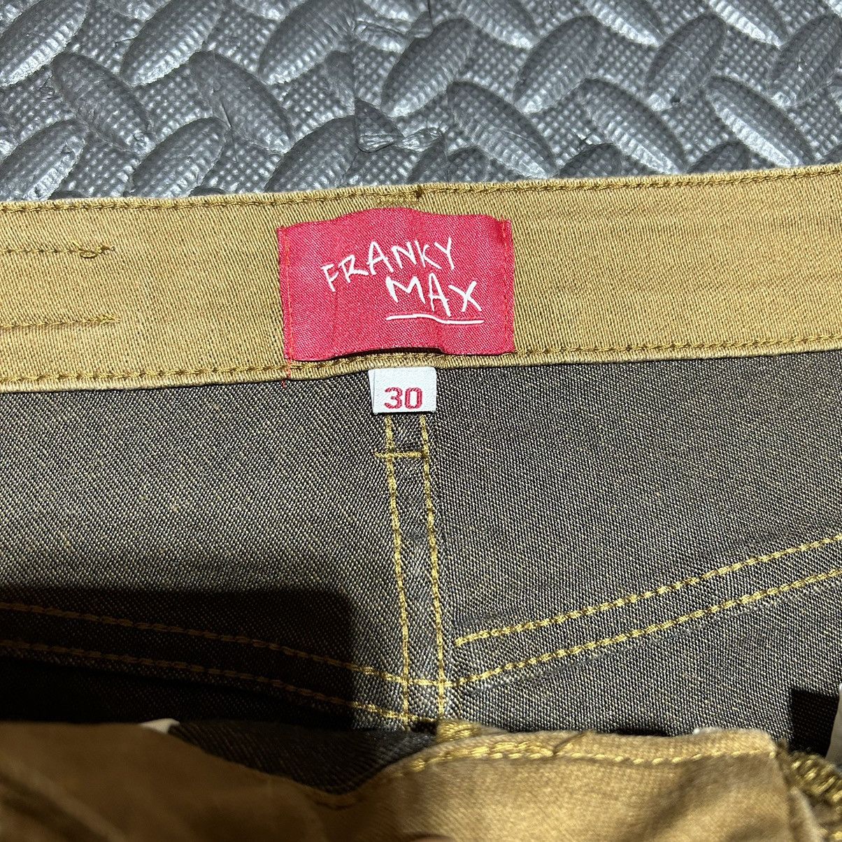 Designer × Franky Max × Vintage Franky Max Jeans Skinny Mens 30x30 Denim Y2K Khaki Vintage Size US 30 / EU 46 - 2 Thumbnail