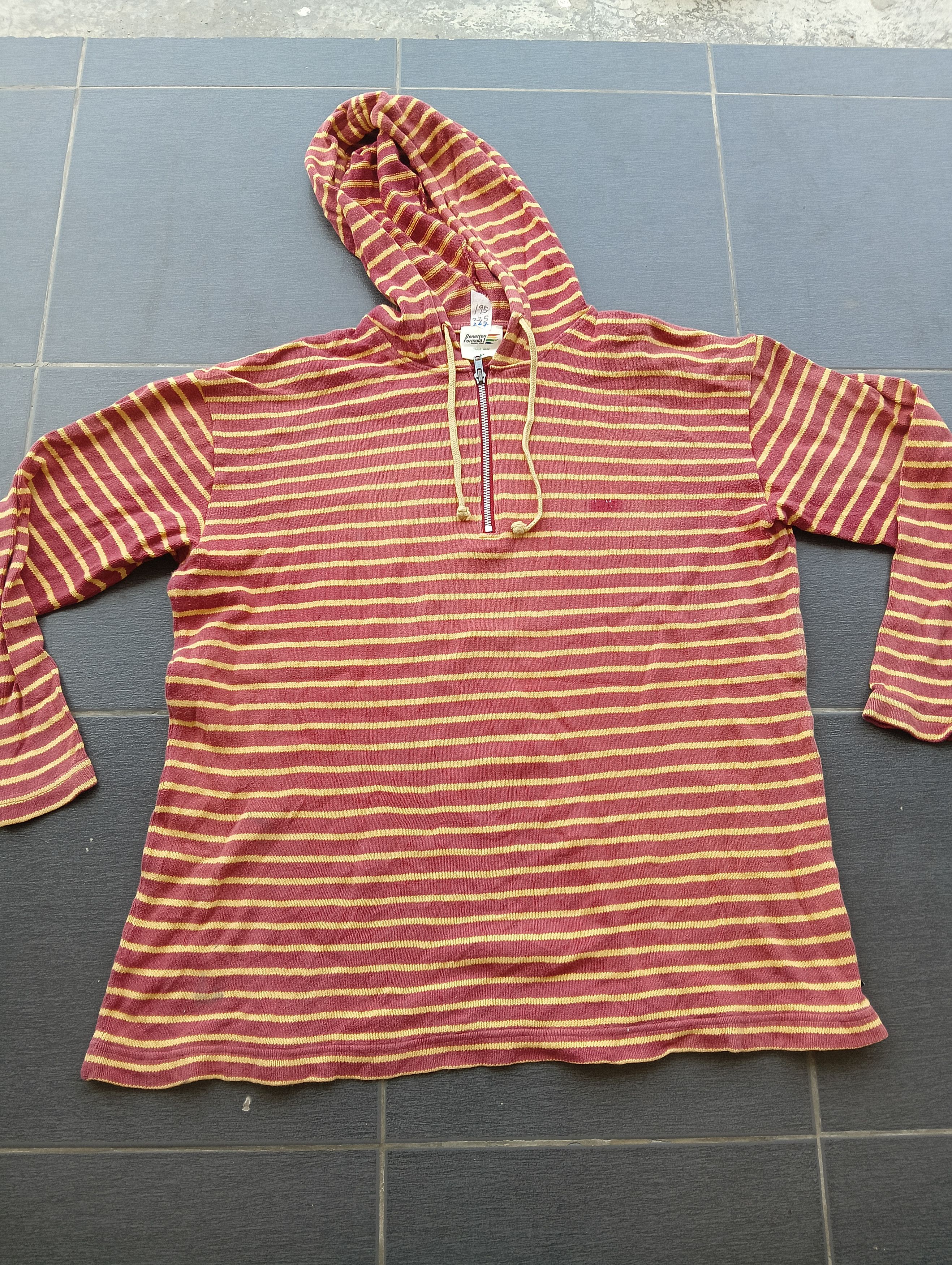 Benetton benetton sweater zipper Size US M / EU 48-50 / 2 - 2 Thumbnail