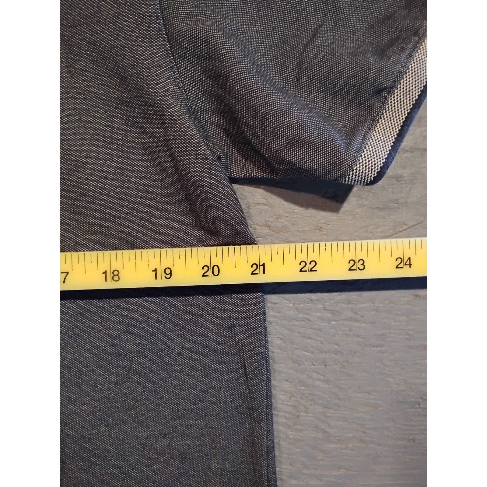 Other D & F Mens Gray Collar Shirt (Size Large) Size US L / EU 52-54 / 3 - 8 Thumbnail