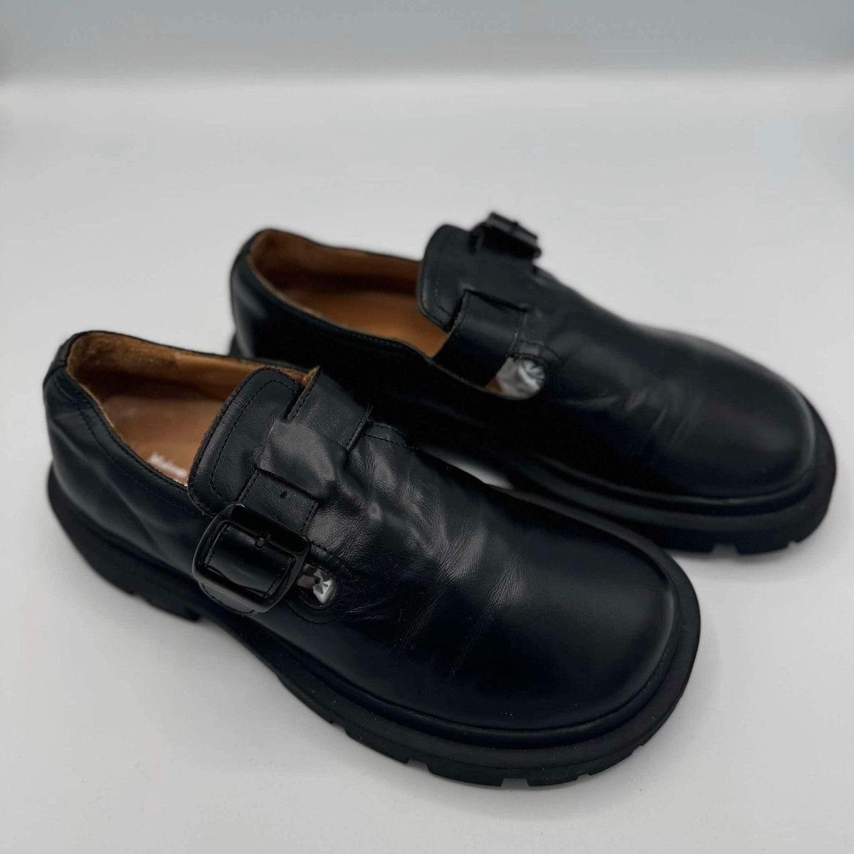 Maison Margiela Maison Margiela Paris Black Casual Shoes Size US 7 / EU 40 - 1 Thumbnail