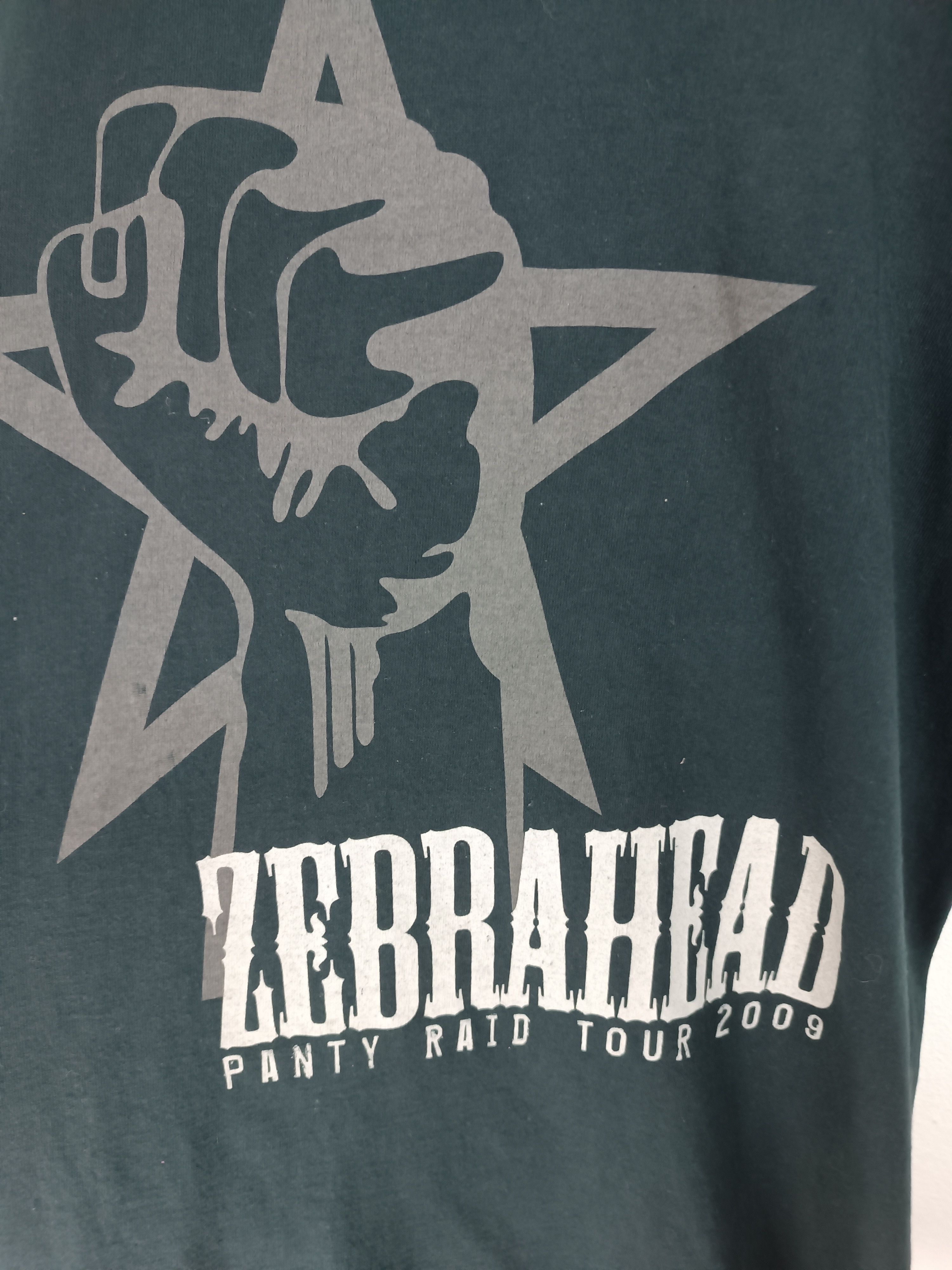 Band Tees VINTAGE '09 ZEBRAHEAD TOUR TEE (mxpx anti flag 182) Size US M / EU 48-50 / 2 - 8 Thumbnail