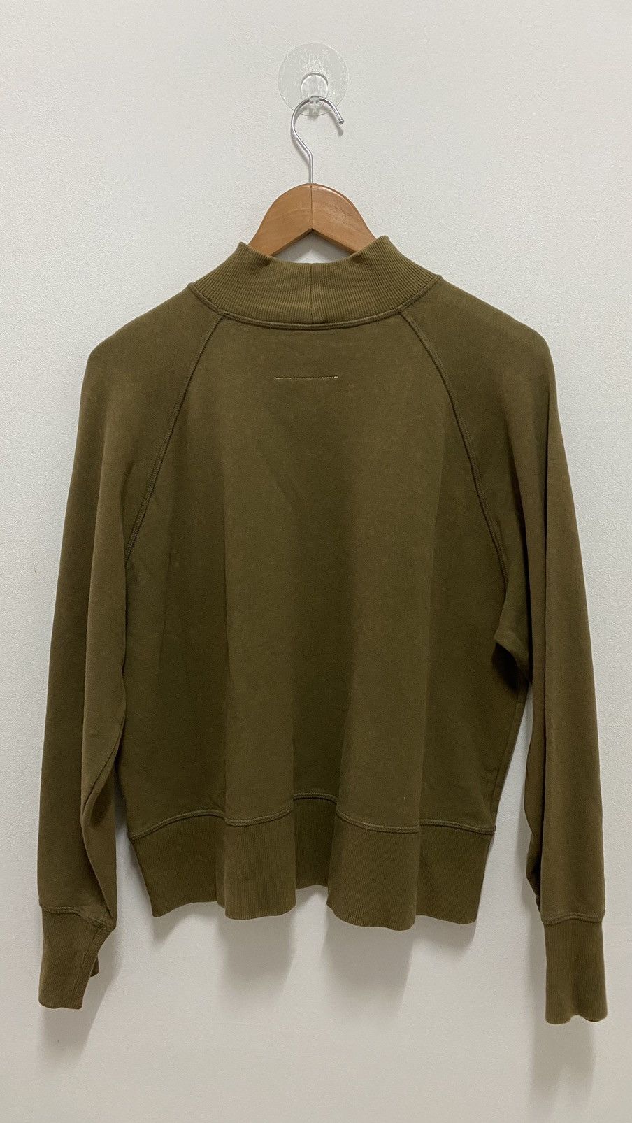 Maison Margiela Vintage Maison Martin Margiela 6 High Neck Crop Sweatshirts Size US S / EU 44-46 / 1 - 2 Thumbnail