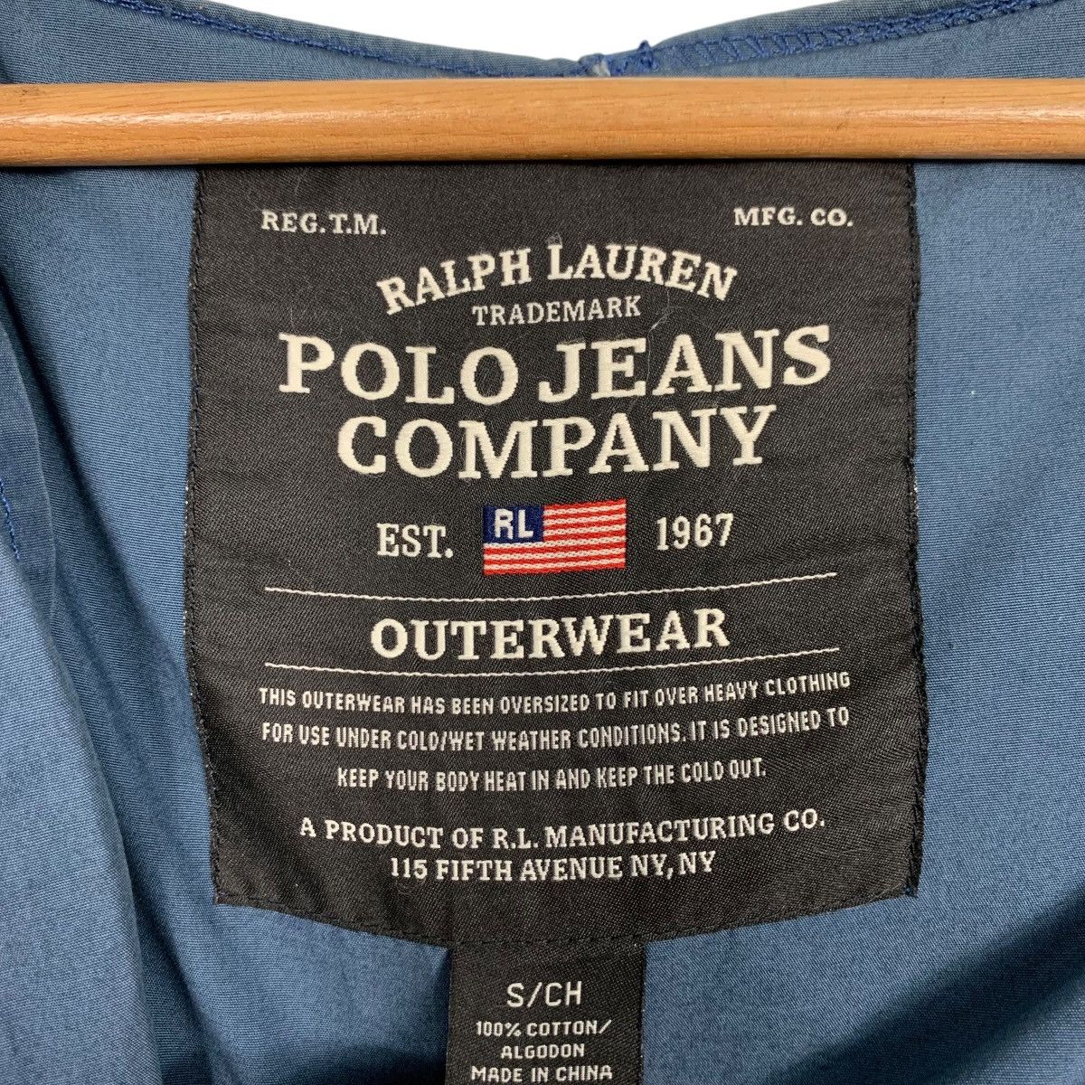 Ralph Lauren POLO JEANS COMPANY Ralph Lauren Hooded Jacket #2533-C114 Size US S / EU 44-46 / 1 - 14 Thumbnail
