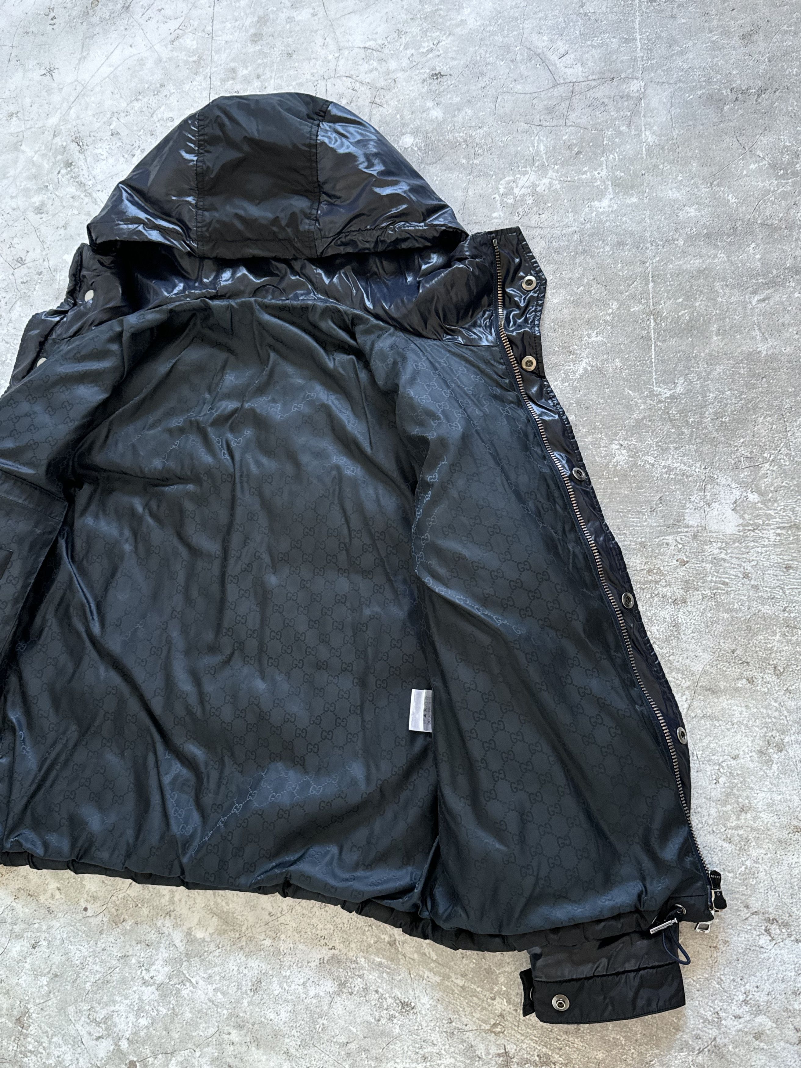 Gucci Gucci GG supreme monogram puffer hooded jacket Size US S / EU 44-46 / 1 - 8 Thumbnail