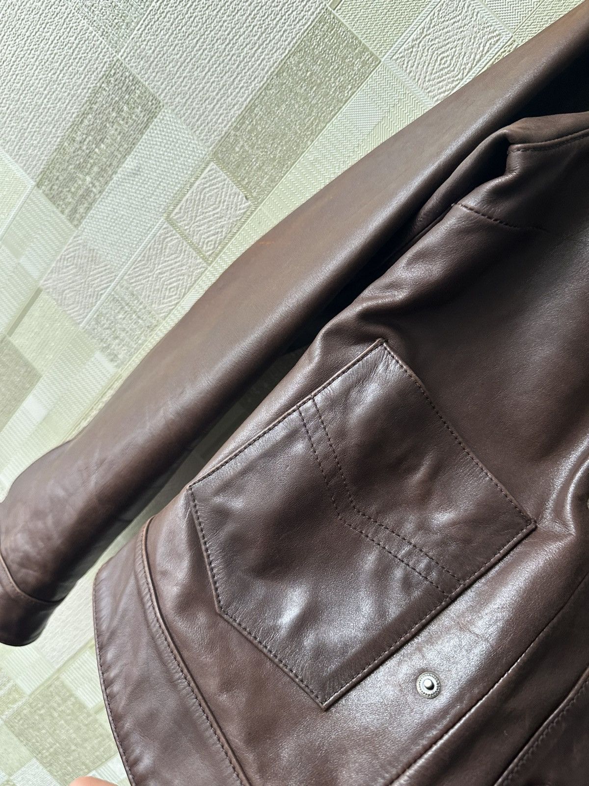 Ben Sherman Ben Sherman women’s learher jacket size S good cond Size M / US 6-8 / IT 42-44 - 10 Thumbnail