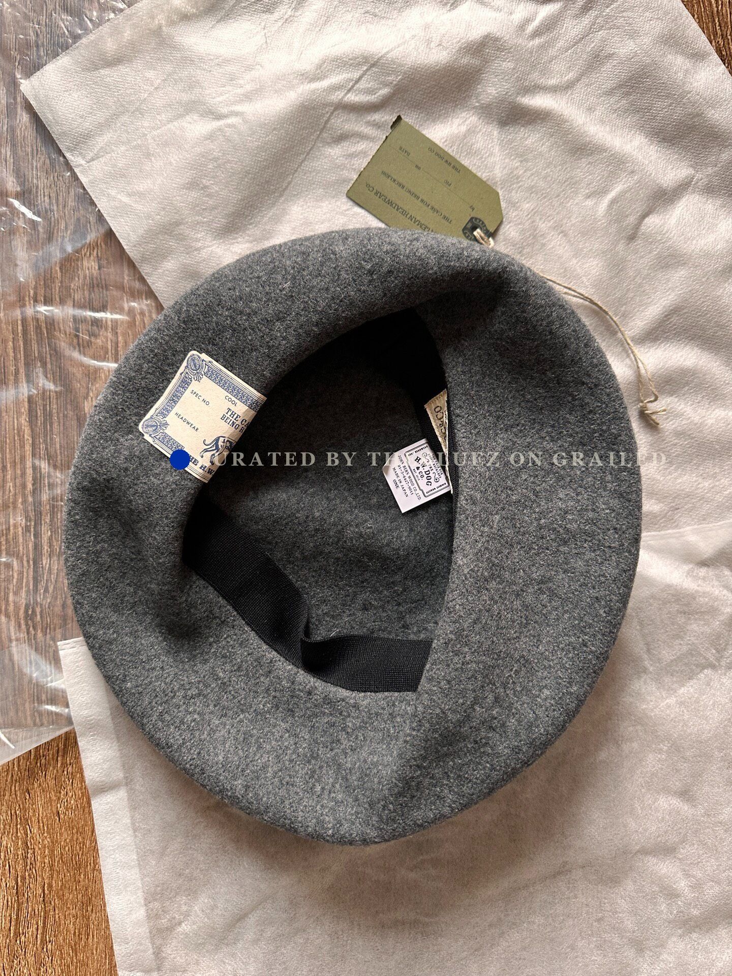 THE H.W.DOG&CO. THE H·W DOG Classic Large Beret Size ONE SIZE - 1 Thumbnail