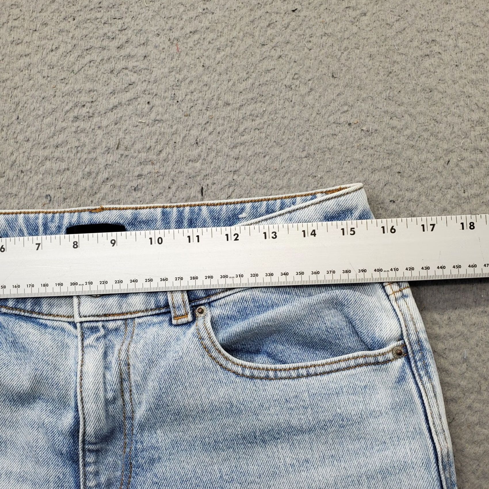 Talbots Talbots Jeans Womens 6 Blue Denim 5 Pocket High Waist Straight Streetwear Size 28" / US 6 / IT 42 - 6 Thumbnail