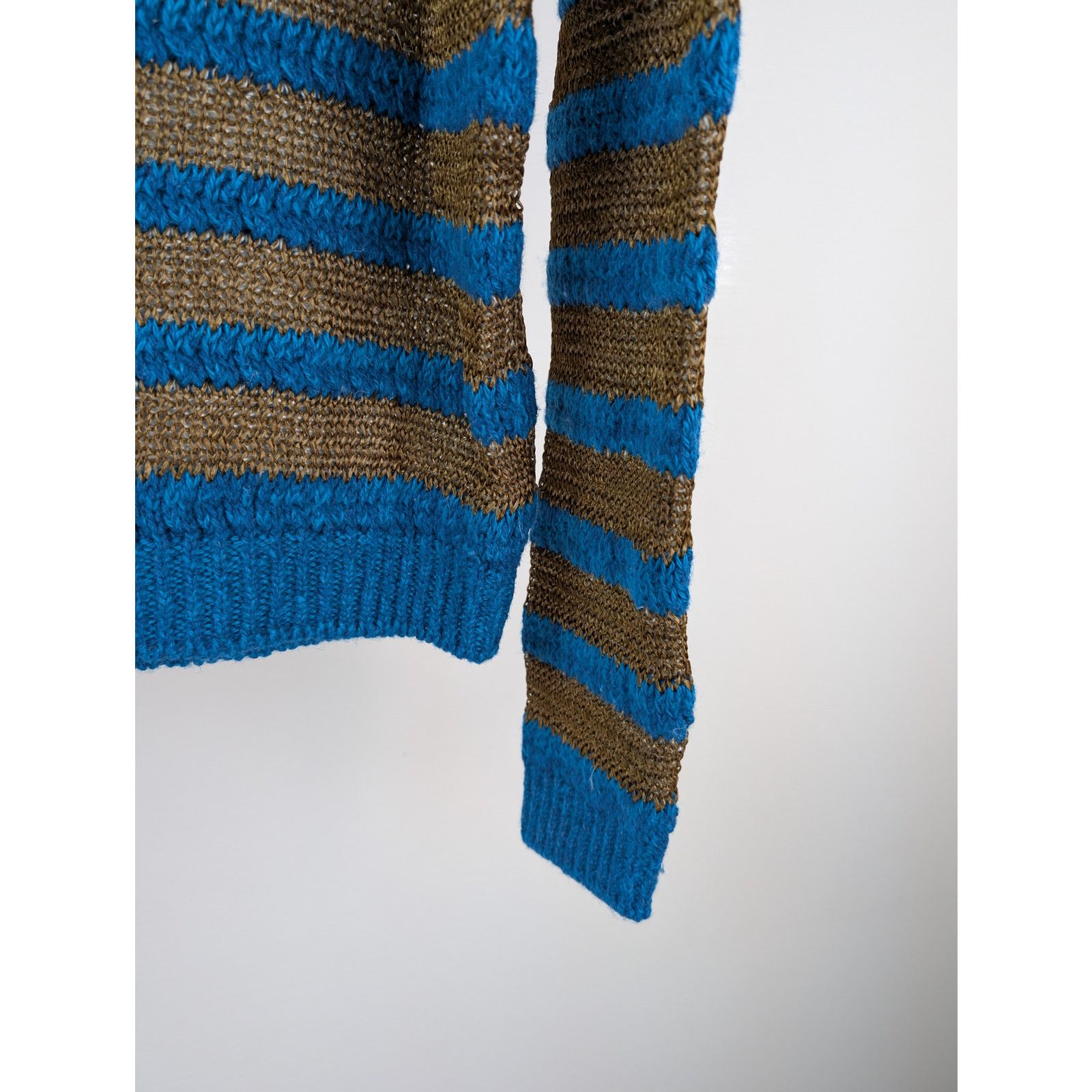 Acne Studios o1rshd1 Sweater in Blue/Brown Size US S / EU 44-46 / 1 - 13 Thumbnail