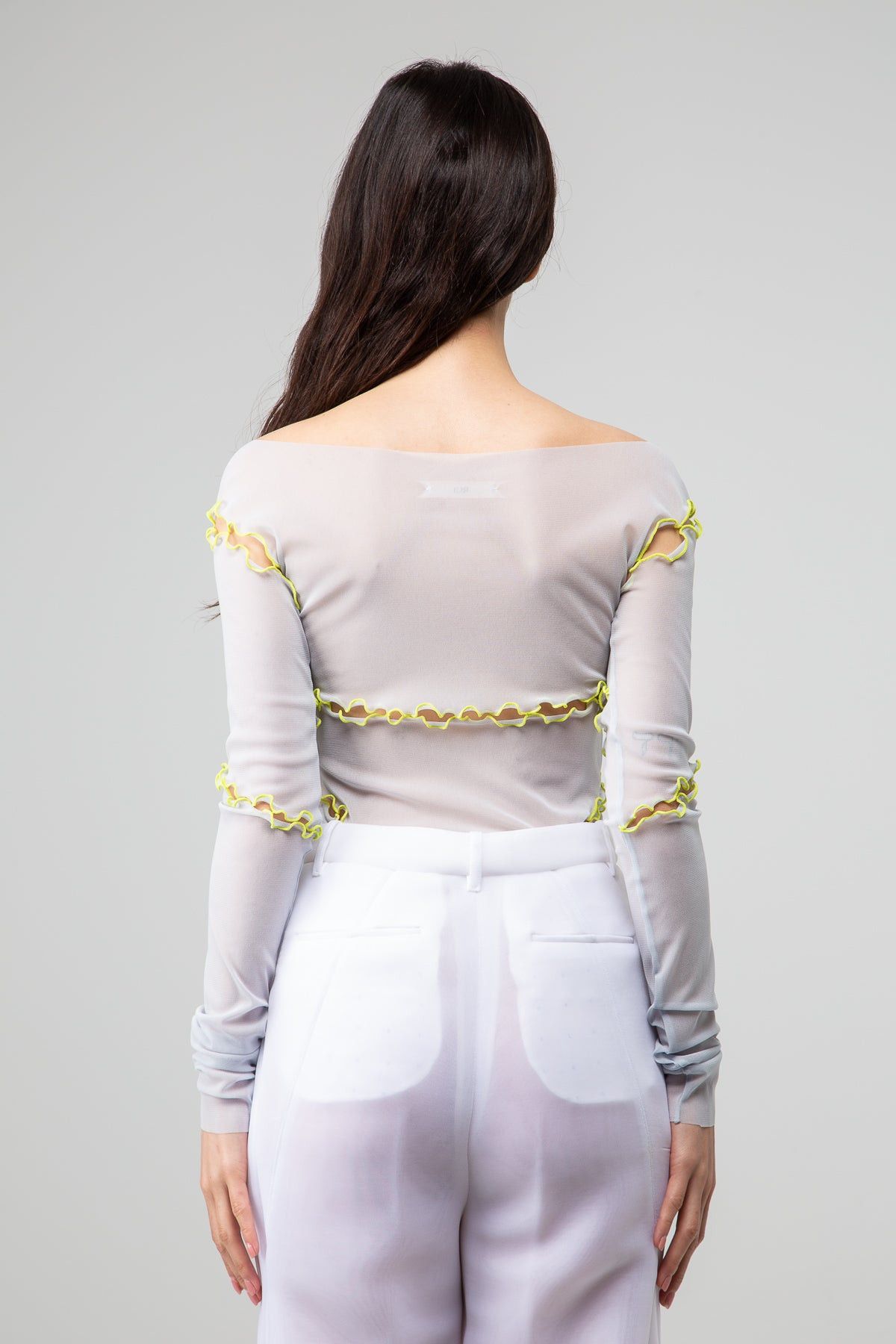 RUIbuilt $400 Rui Mesh Long-Sleeve T-Shirt Size M / US 6-8 / IT 42-44 - 3 Thumbnail