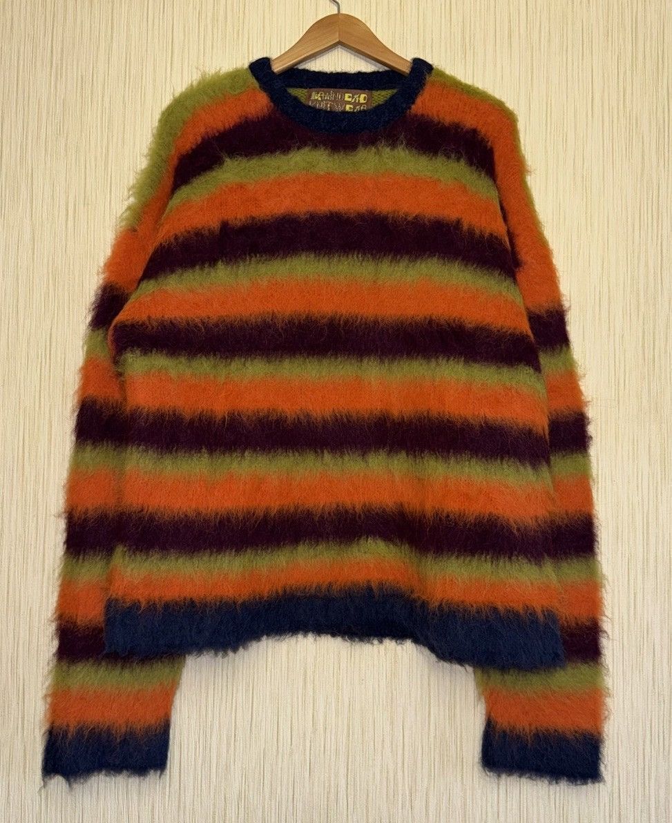 Brain Dead BRAIN DEAD Blurry Lines Alpaca sweater Fuzzy Size L Rare Size US L / EU 52-54 / 3 - 16 Thumbnail