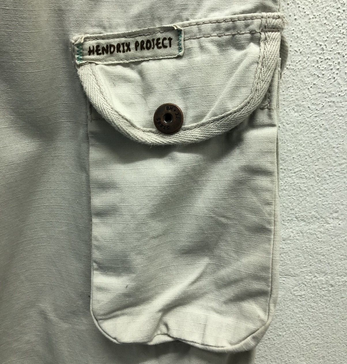 Vintage Basic House Woodstock Music And Art Fair Hendrix Cargo Pants Size US 35 - 7 Thumbnail