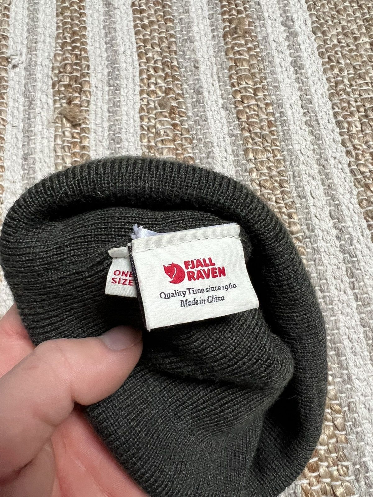 Fjallraven Fjallraven beanie hat Size ONE SIZE - 4 Thumbnail