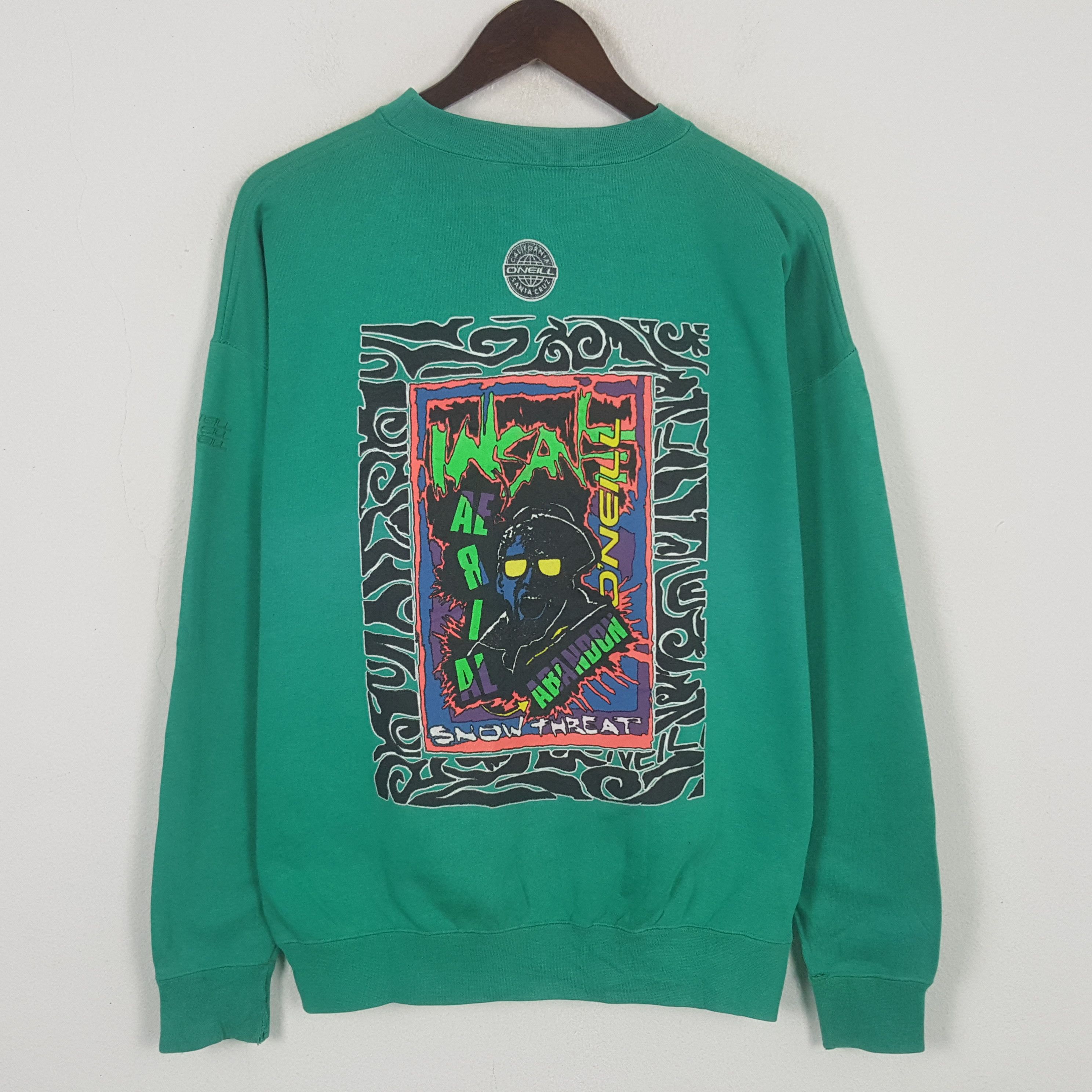 O'Neill Vintage O'Neill Rap Slash and Carvie Sweatshirt RR1 Size US L / EU 52-54 / 3 - 3 Thumbnail
