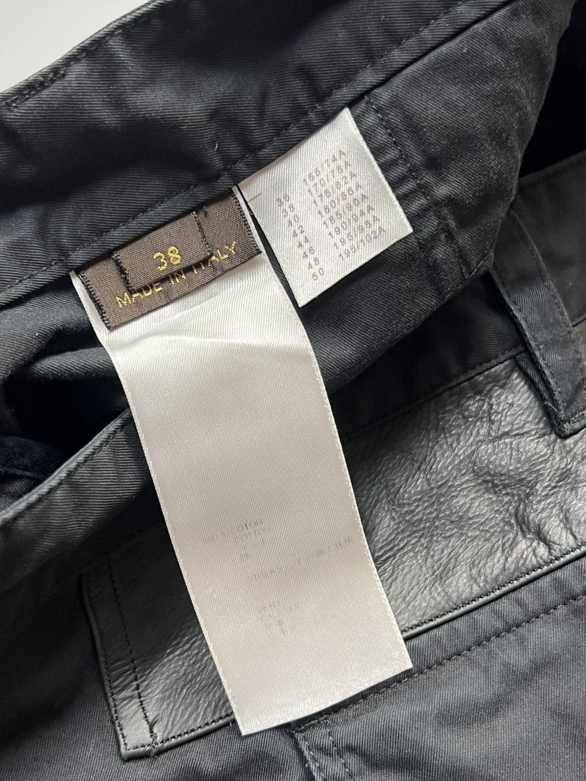 Louis Vuitton Louis Vuitton - Leather Trim Cargo - Pants Size US 30 / EU 46 - 13 Thumbnail