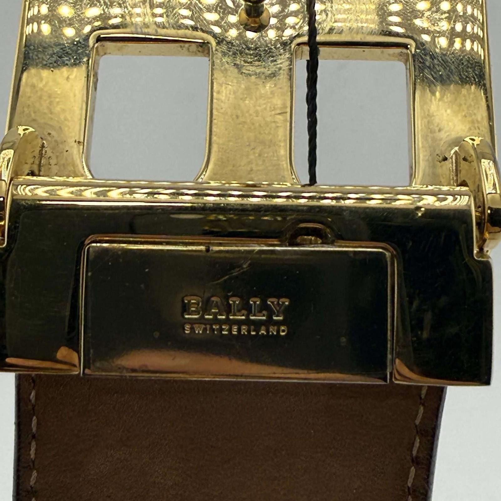 Bally Bally White Gold Toned B-Belt 110/44 Used Size ONE SIZE - 5 Thumbnail