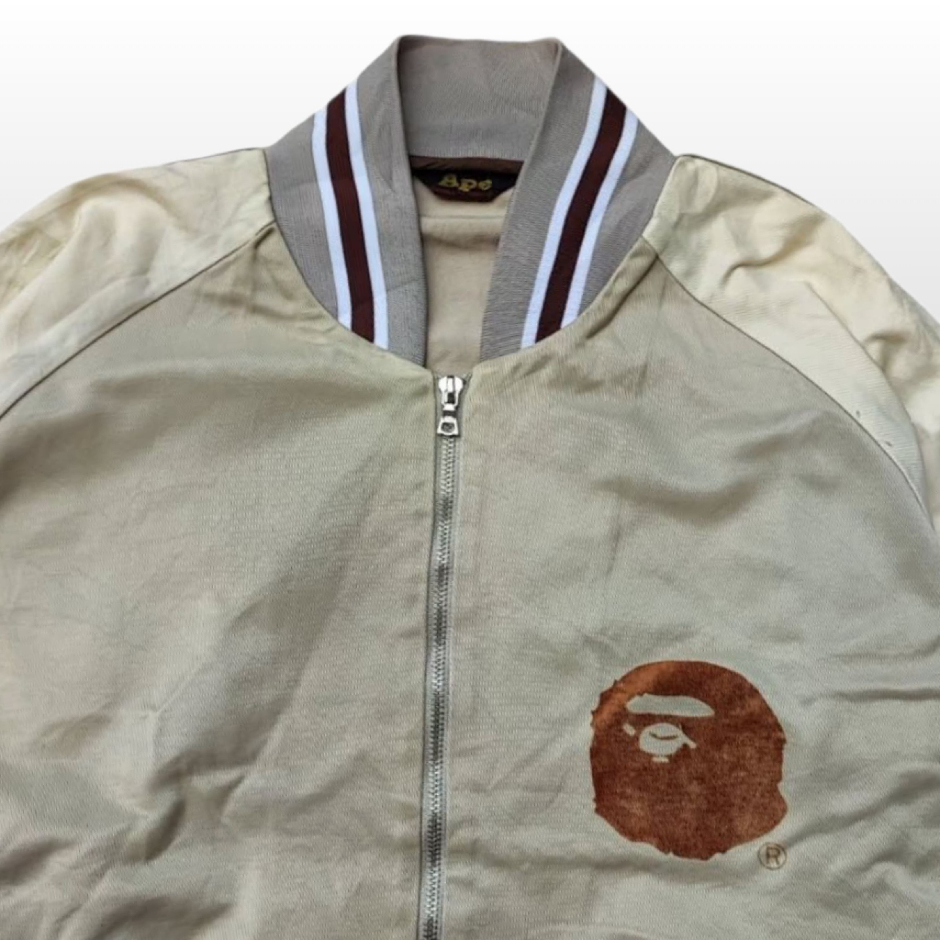 Bape Vintage Bape Anno:2001 Varsity Jacket Size US L / EU 52-54 / 3 - 3 Thumbnail