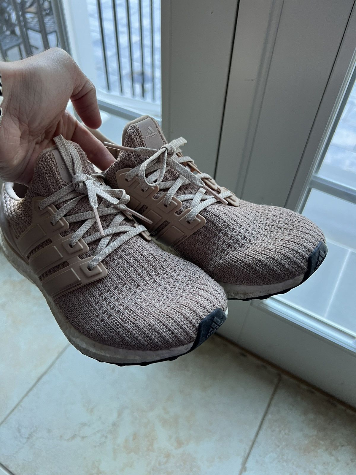 Adidas Ultra Boost Ash Peach (Missing Insoles) Size US 9.5 / IT 39.5 - 3 Thumbnail