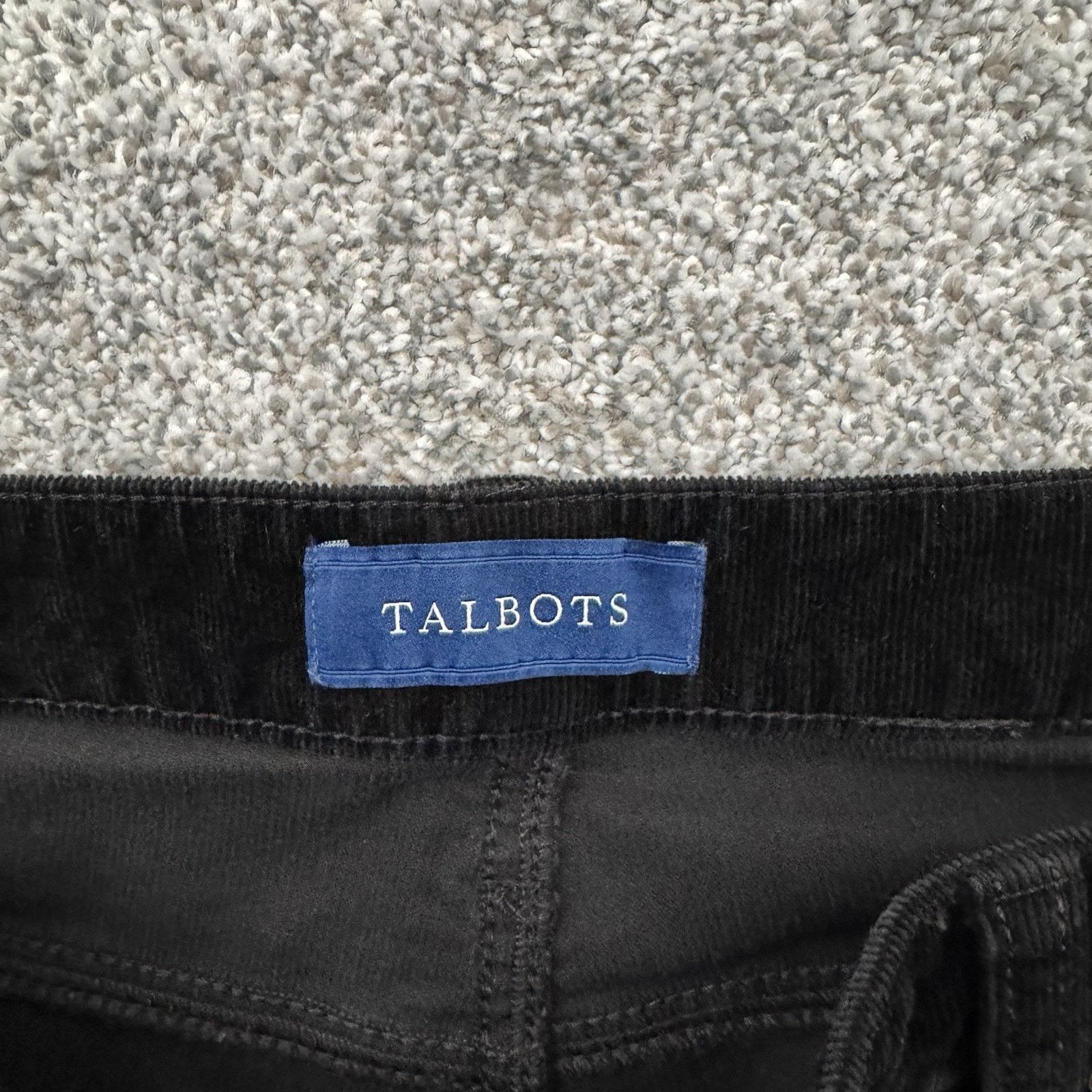 Other Talbots Pants Womens 14 High Rise Corduroy Chic Y2K Inspired Size 36" / US 14 / IT 50 - 7 Thumbnail