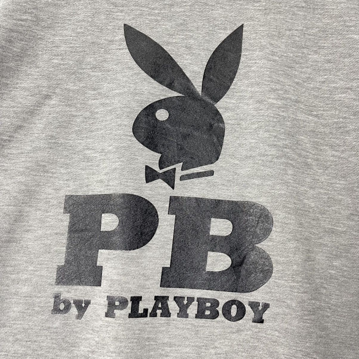 Playboy Vintage PB by Playboy Logo Crewneck Sweatshirt Size US XL / EU 56 / 4 - 2 Thumbnail