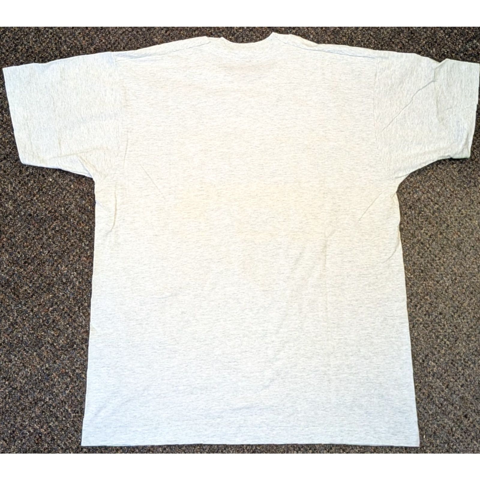 Fruit Of The Loom VINTAGE Fruit of the Loom T-Shirt Adult L Gray Souvenir Wisconsin Mayville USA Size US L / EU 52-54 / 3 - 4 Thumbnail