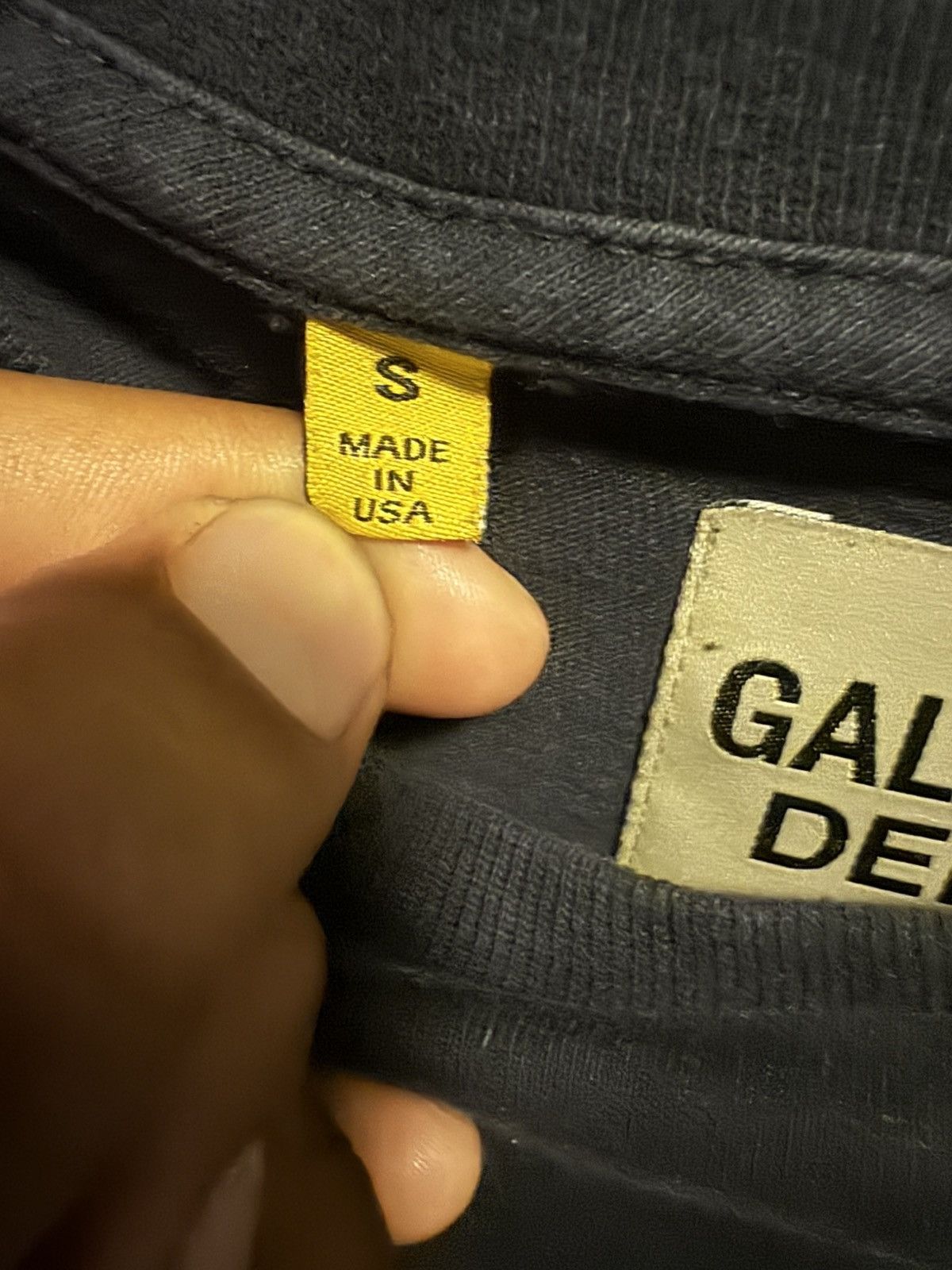 Gallery Dept. Gallery Dept. french tee black and yellow Size US S / EU 44-46 / 1 - 4 Thumbnail
