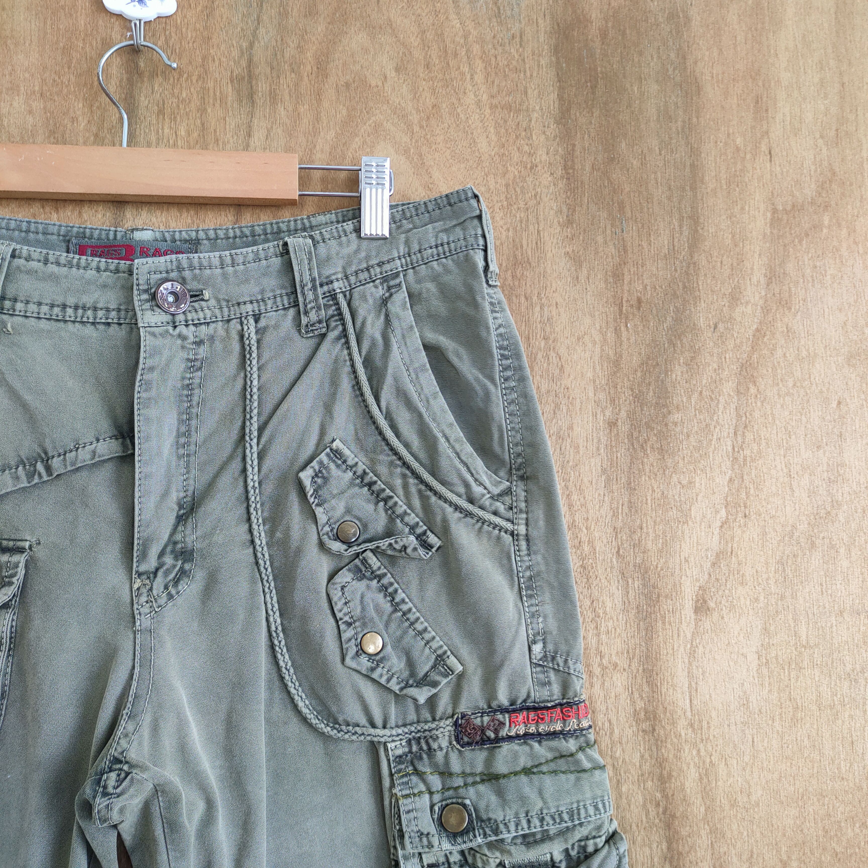 Japanese Brand VINTAGE JAPANESE BONDAGE CARGO PANTS Size US 32 / EU 48 - 5 Thumbnail