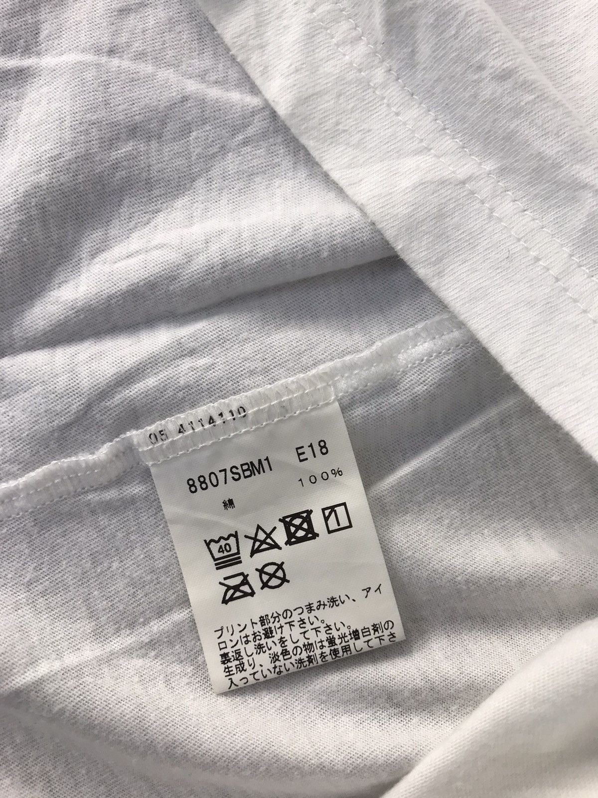 agnes b. Hype Vintage Agnes B Homme Paris Box Logo Printed Tee Size US M / EU 48-50 / 2 - 6 Thumbnail
