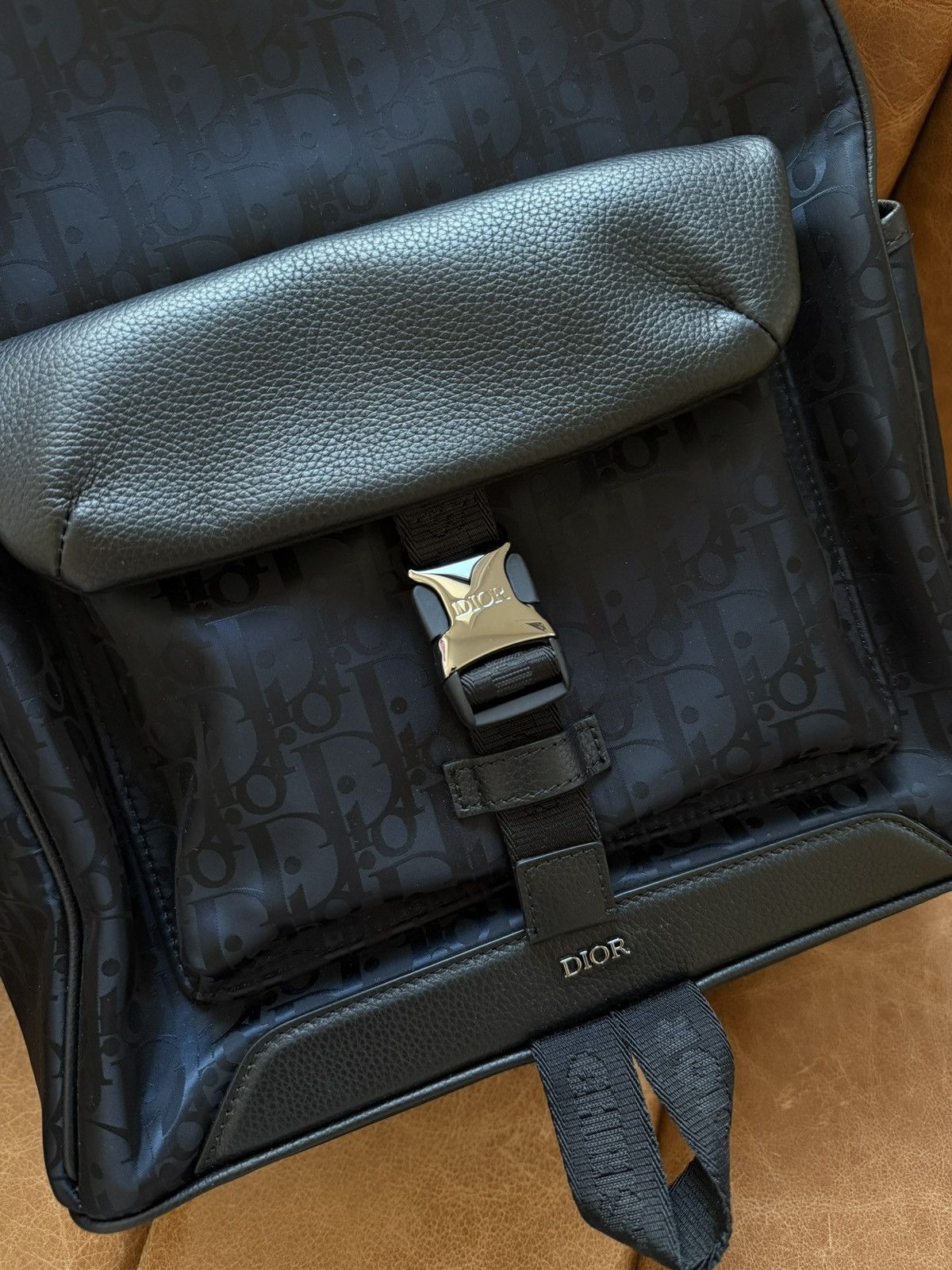 Dior Black Oblique Nylon Explorer Backpack Size ONE SIZE - 2 Thumbnail