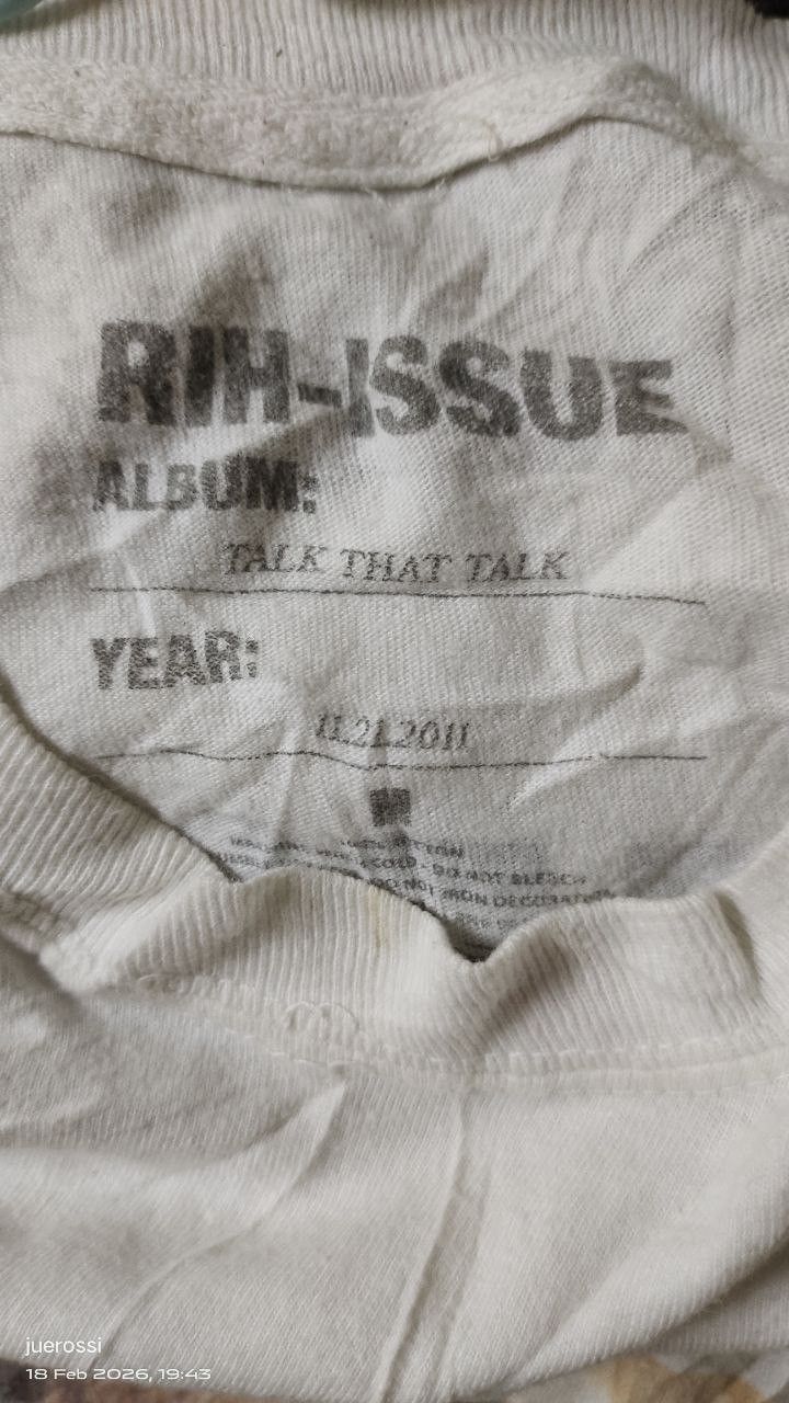 Band Tees Limited Edition Rih-issue Rihanna Tee Size US S / EU 44-46 / 1 - 3 Thumbnail