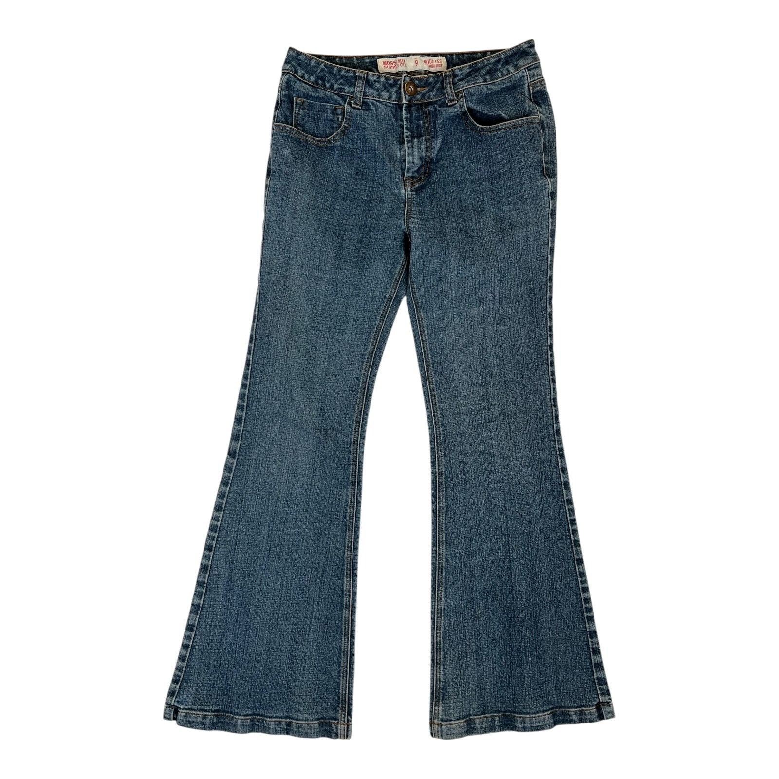 Mossimo Vintage Mossimo Women's Flare Bootcut Denim Jeans Size 9 Y2K Size 28" / US 6 / IT 42 - 1 Thumbnail