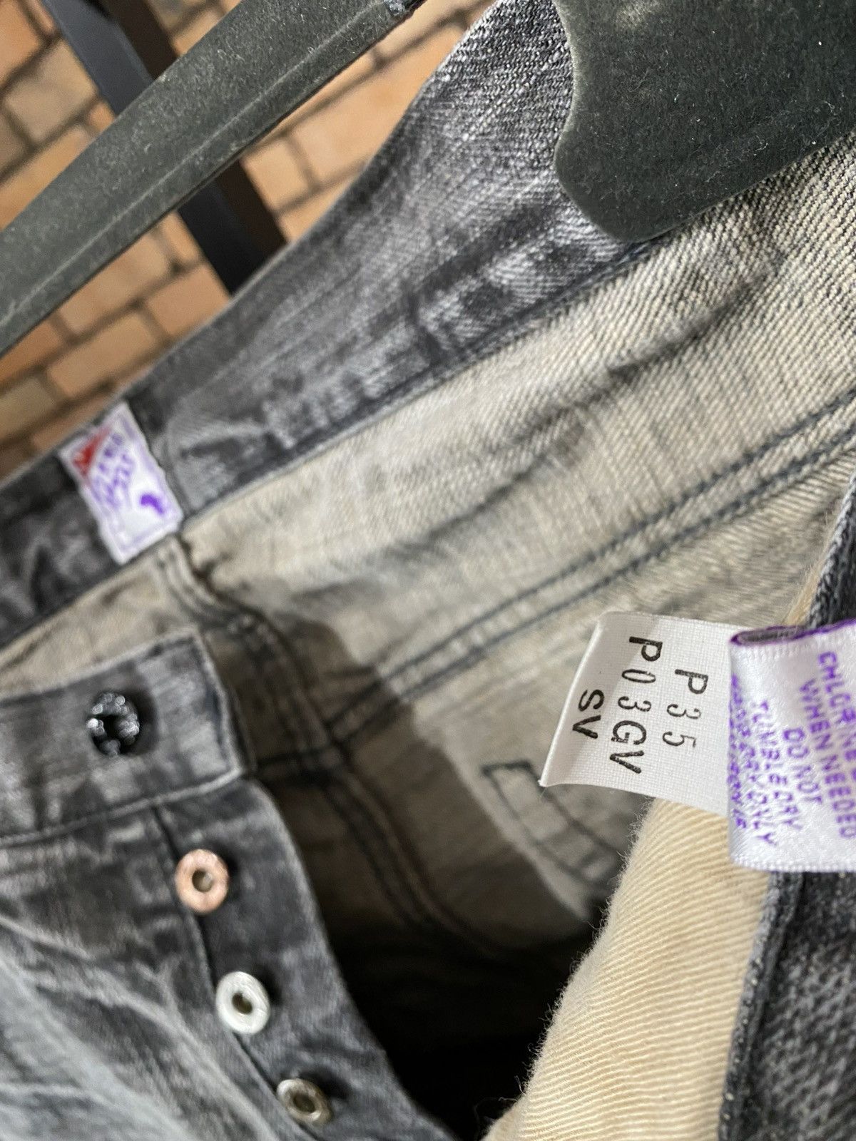 Prps $482 OG PRPS JAPAN DISTRESSED JEANS DENIM SLIM DISTRESSED Size US 34 / EU 50 - 6 Thumbnail