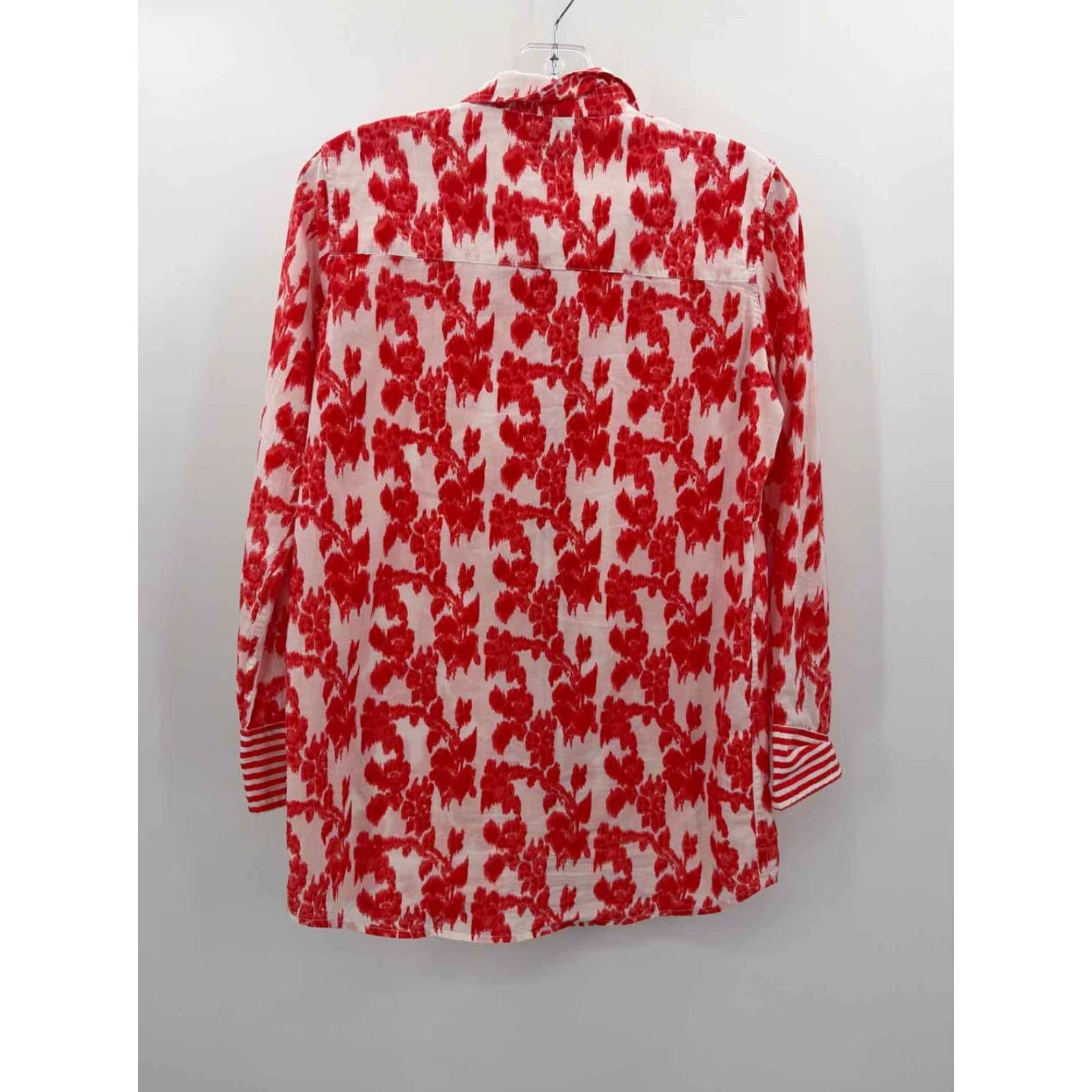 Vintage VINTAGE Gretchen Scott Red Size XS Button Down Size XS / US 0-2 / IT 36-38 - 3 Thumbnail