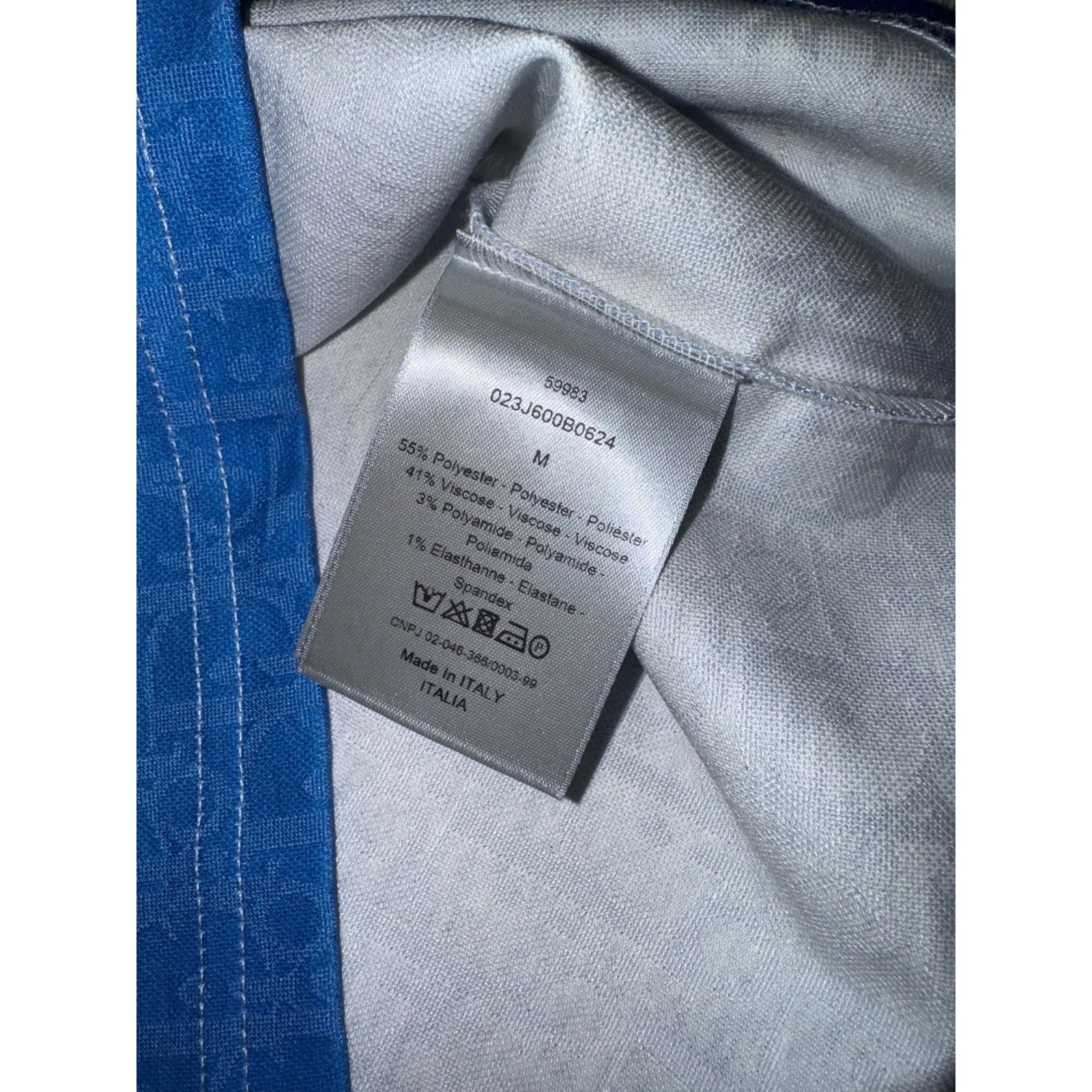 Dior Dior White Degrade Ombre Short Sleeve Shirt T-Shirt Medium Size US M / EU 48-50 / 2 - 12 Thumbnail
