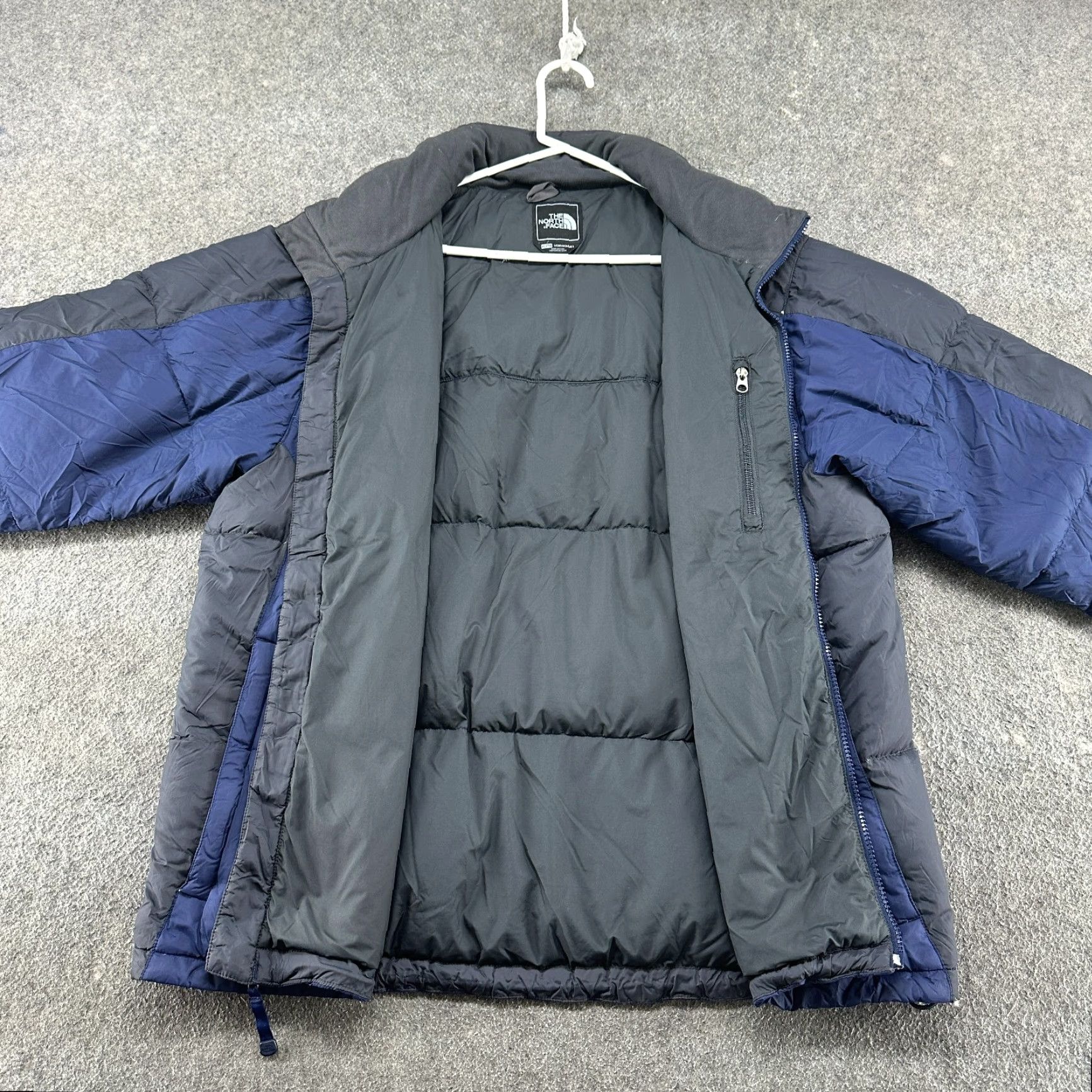 The North Face VINTAGE The North Face Nuptse Puffer Jacket Mens XL Blue Down 550 Packable 90s Flaws Size US XL / EU 56 / 4 - 2 Thumbnail
