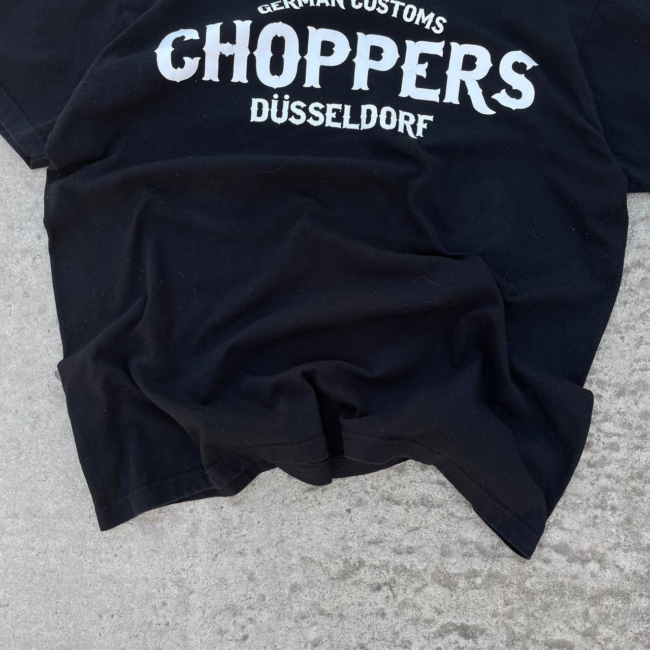 Vintage × West Coast Choppers Vintage Moto T-shirts German Custom Choppers Düsseldorf Size US L / EU 52-54 / 3 - 6 Thumbnail
