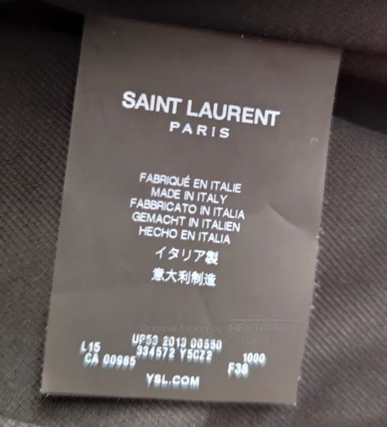 Saint Laurent Paris Saint Laurent Paris Zipper leather jacket Size XS / US 0-2 / IT 36-38 - 8 Thumbnail