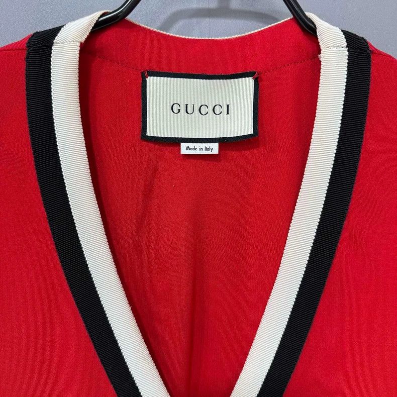 Gucci Gucci Double G button logo dress 2506-Nextarrow Size L / US 10 / IT 46 - 4 Thumbnail