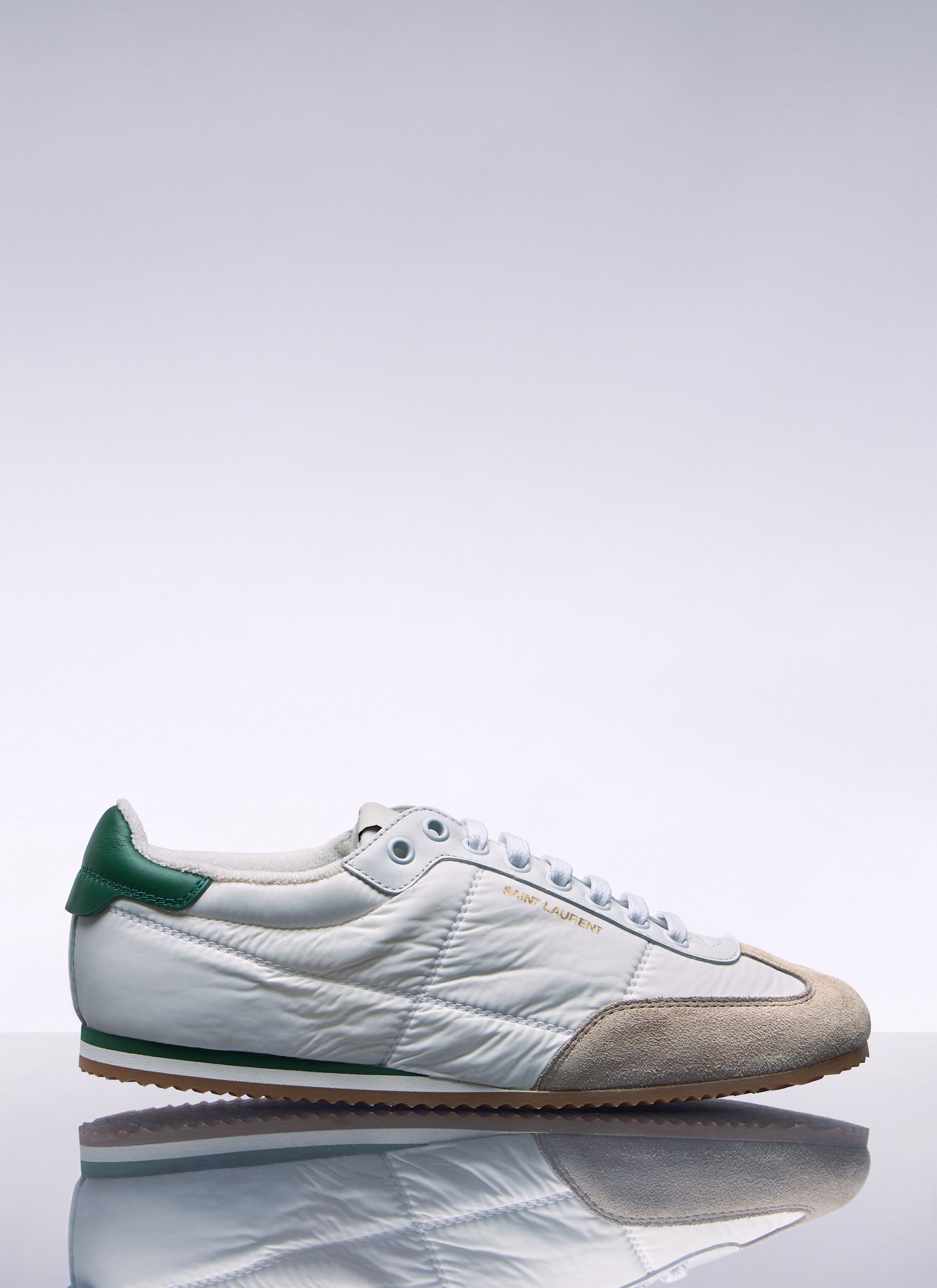Saint Laurent Paris Circle Sneakers Size US 7 / IT 37 - 1 Thumbnail