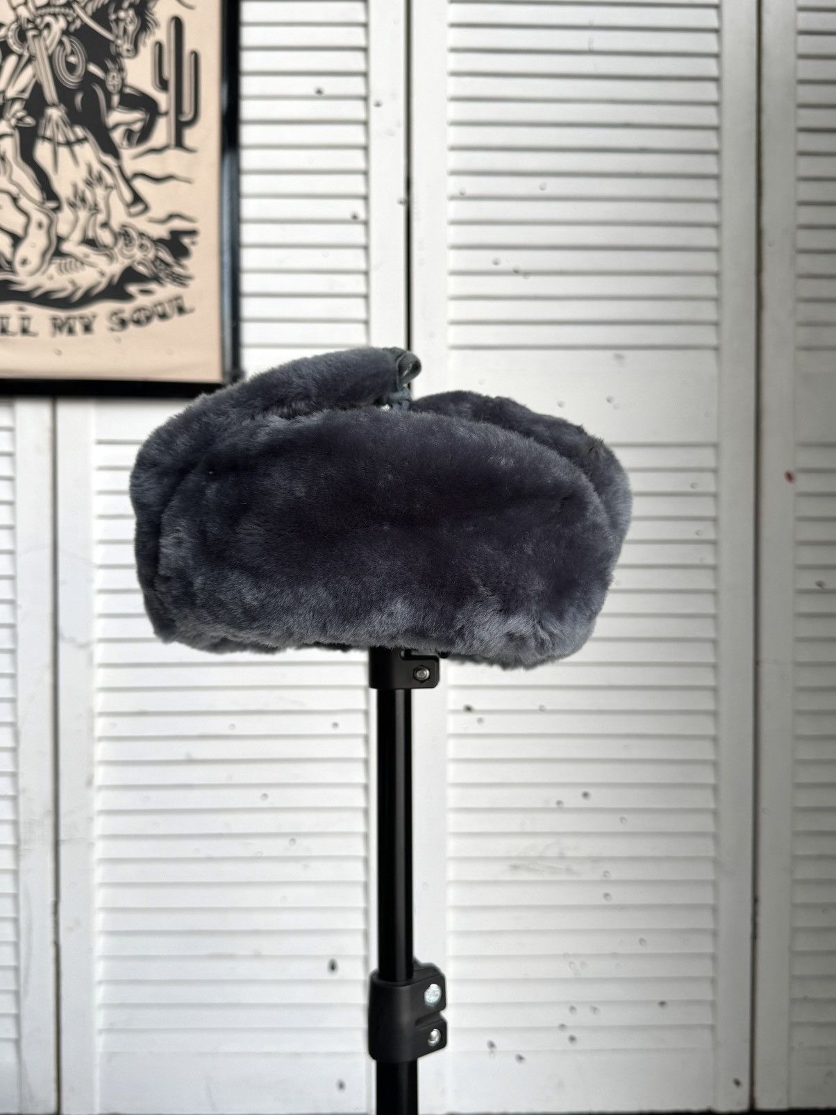 Vintage Vintage Soviet Kauno Ushanka Fur Hat 1977 Lithuania Size ONE SIZE - 8 Thumbnail