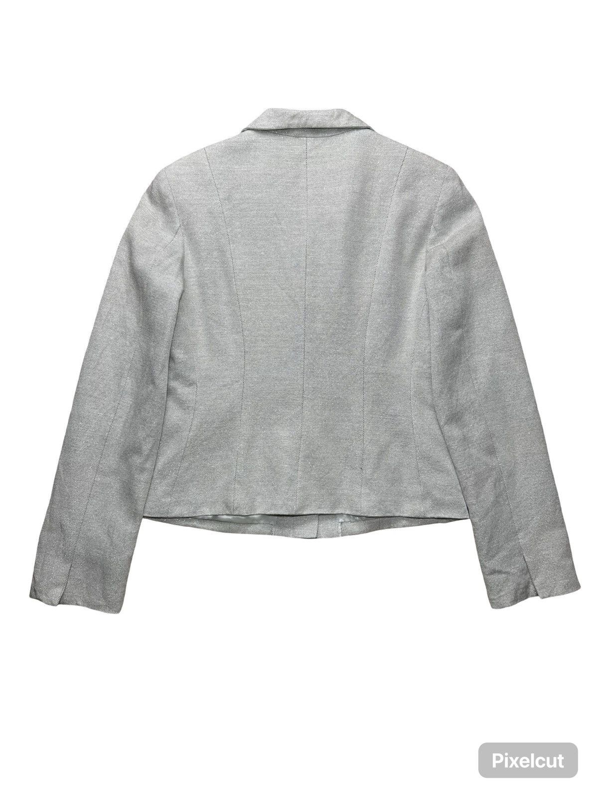 Other Ketty Cropped Blazer – Silver Shimmer ✨ Size S / US 4 / IT 40 - 4 Thumbnail